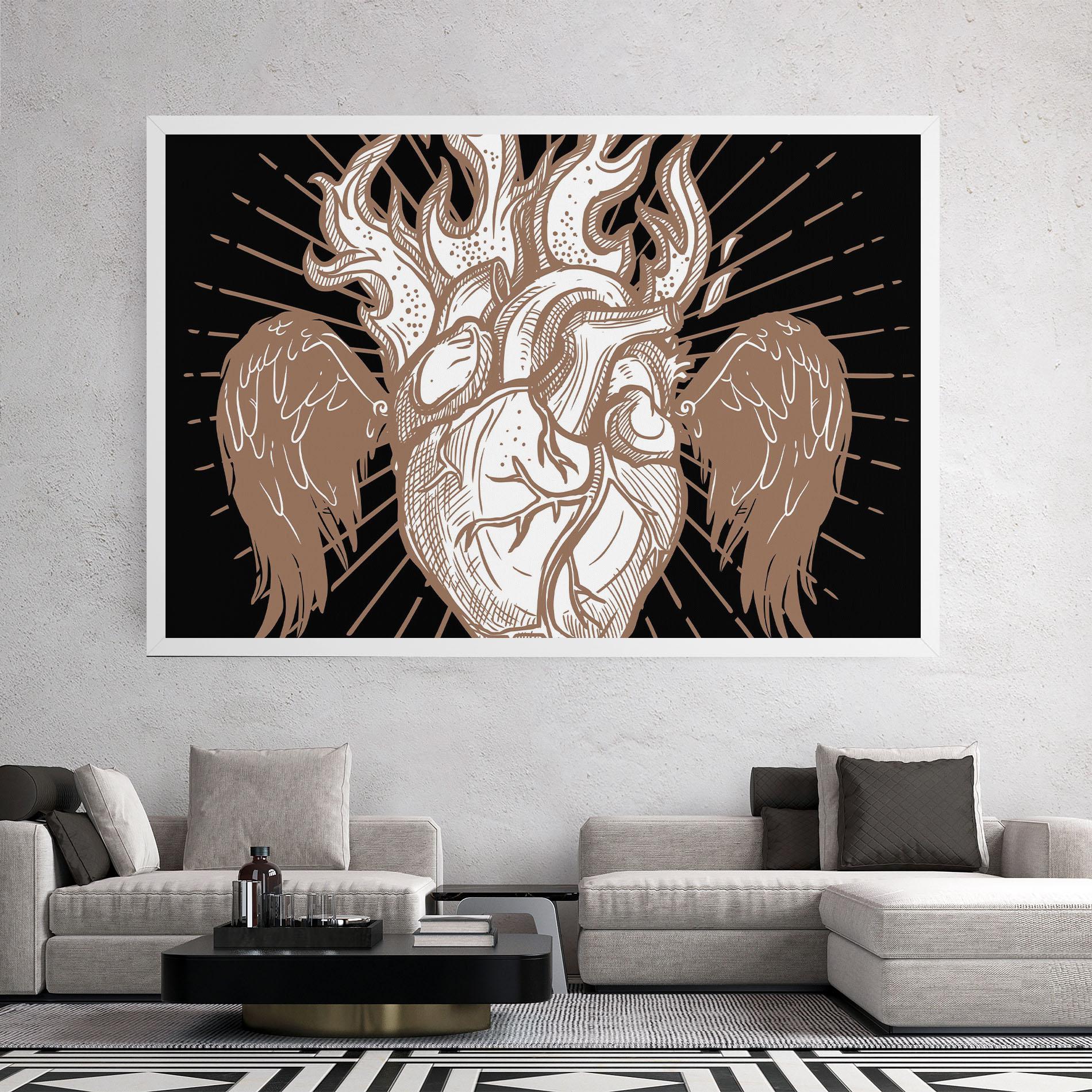 Vászonkép Cool Art 01 mockup 2