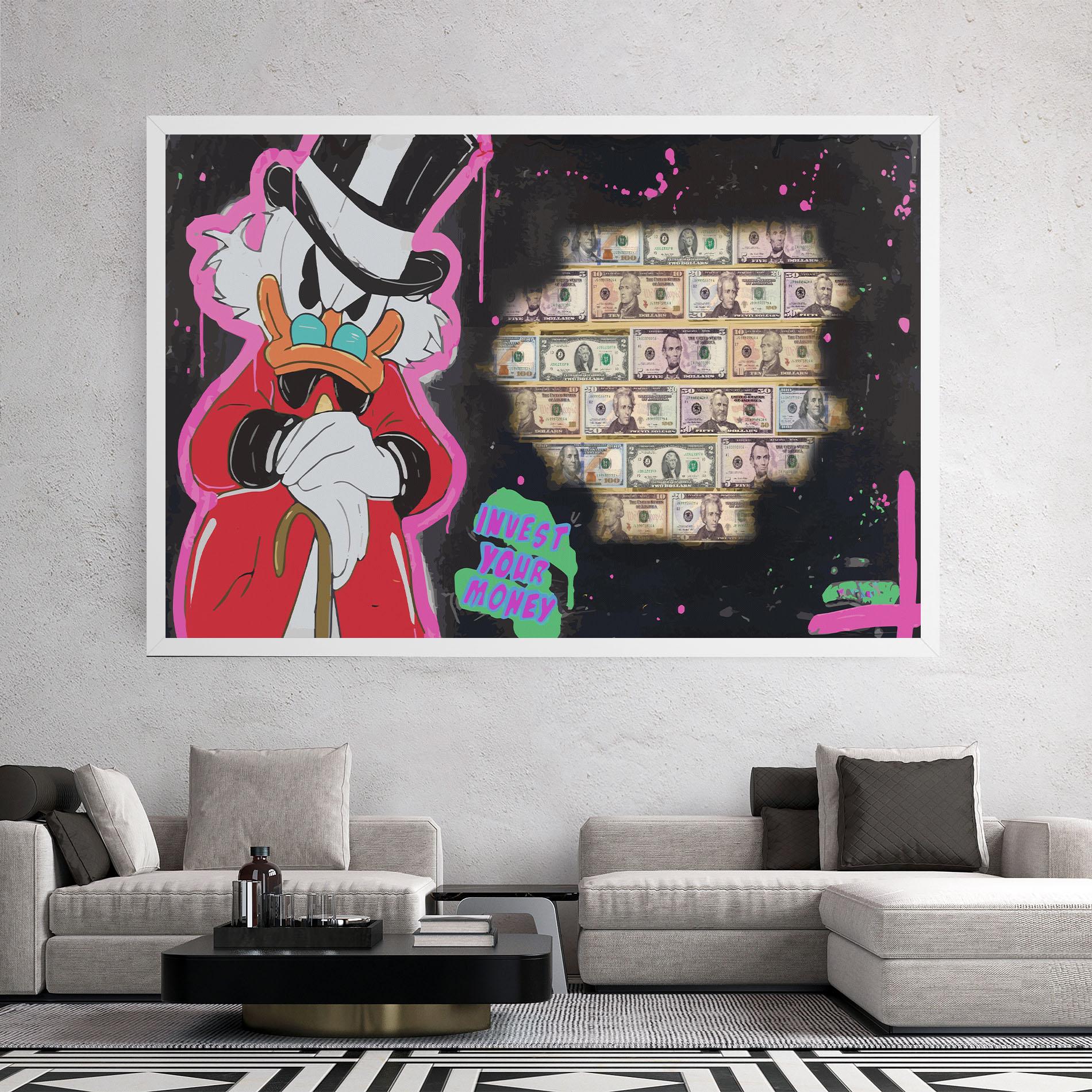 Vászonkép Money Advice mockup 2