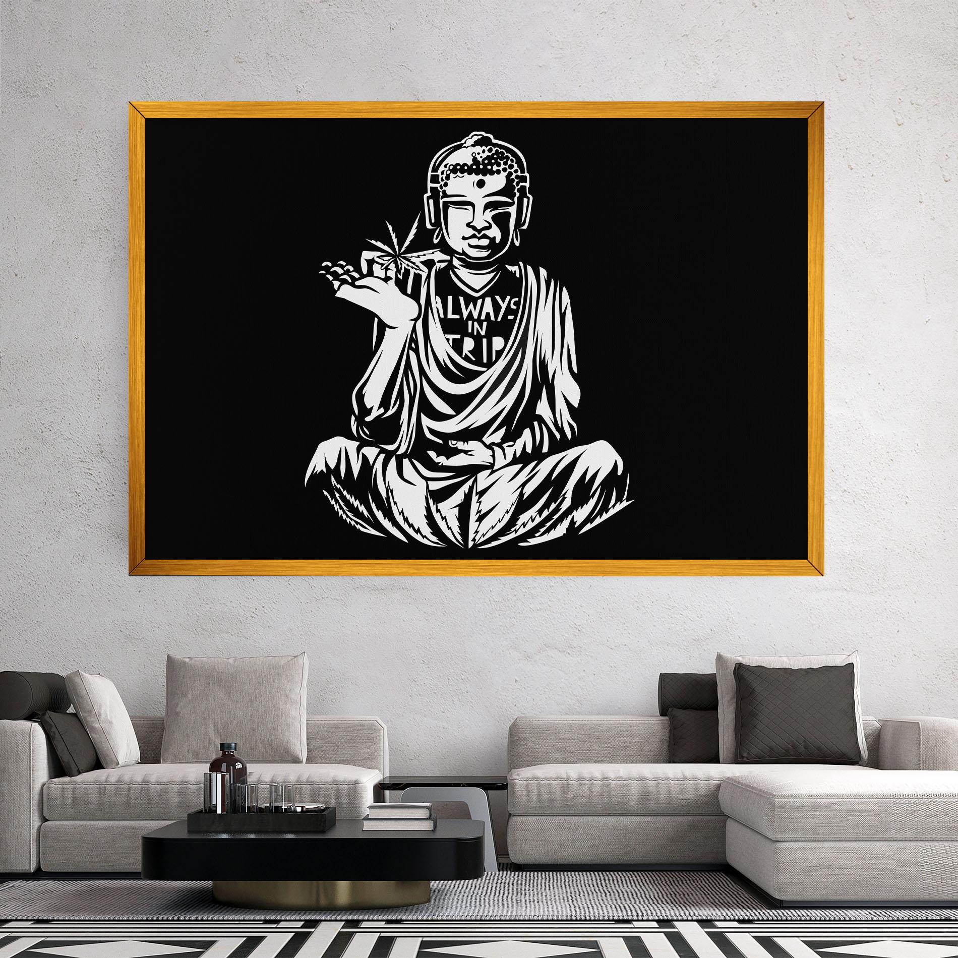 Vászonkép Always Trip mockup 2