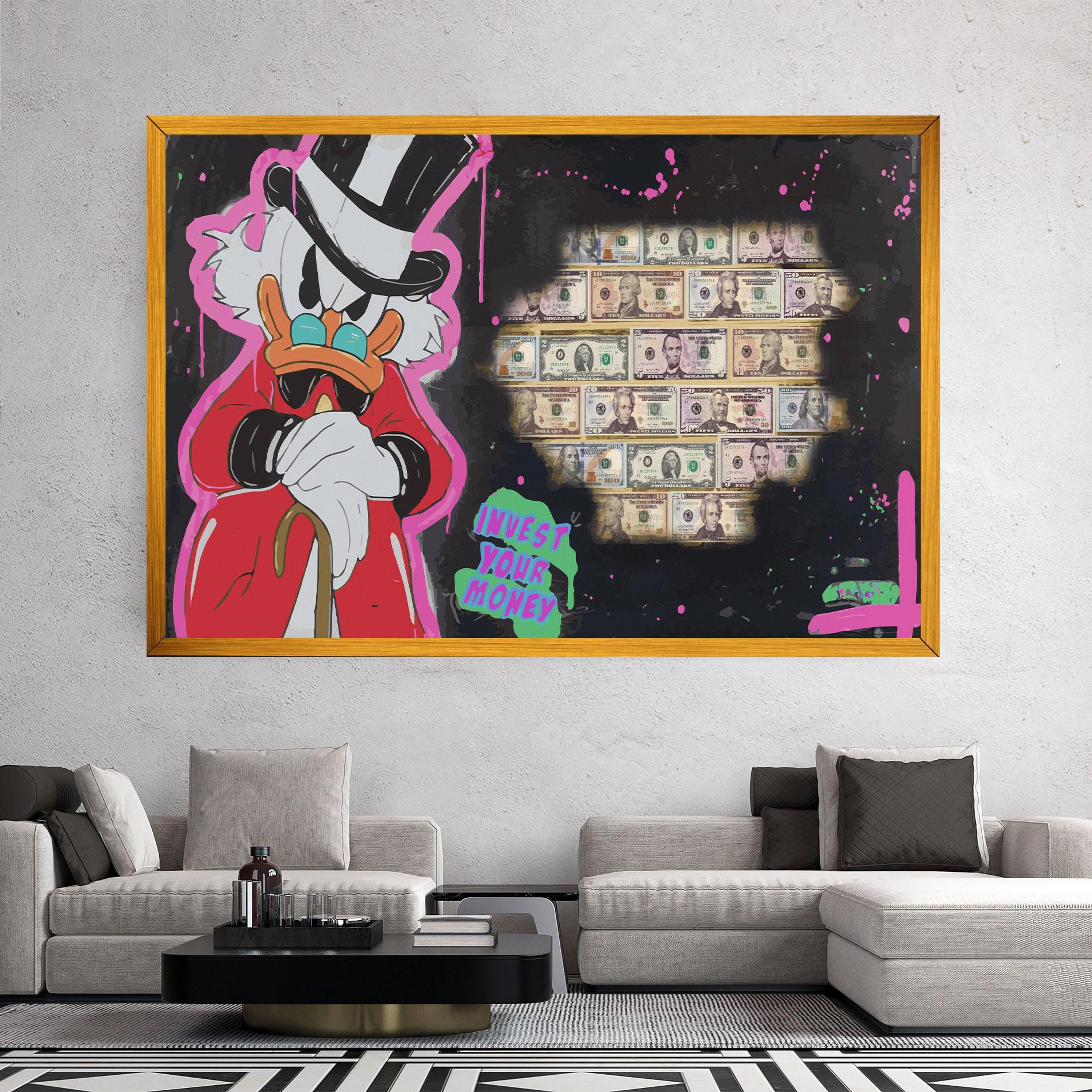 Vászonkép Money Advice mockup 2