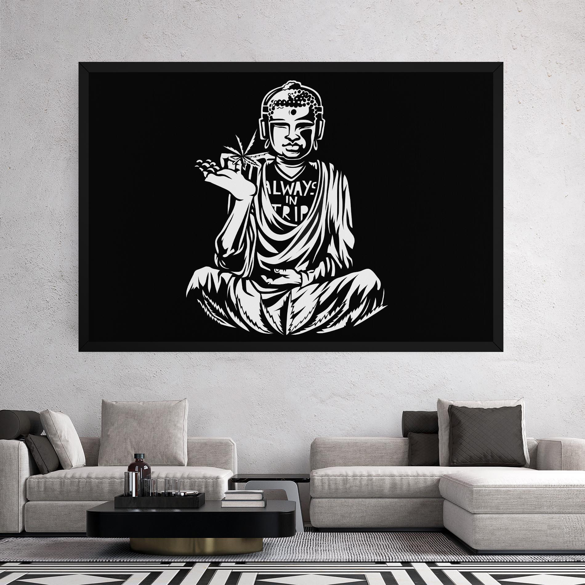 Vászonkép Always Trip mockup 2