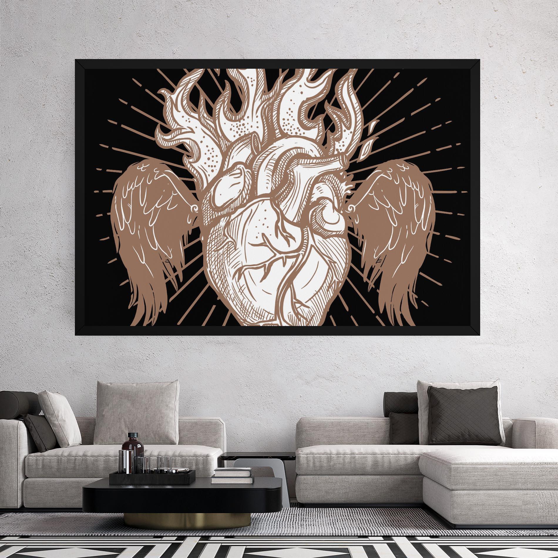 Vászonkép Cool Art 01 mockup 2