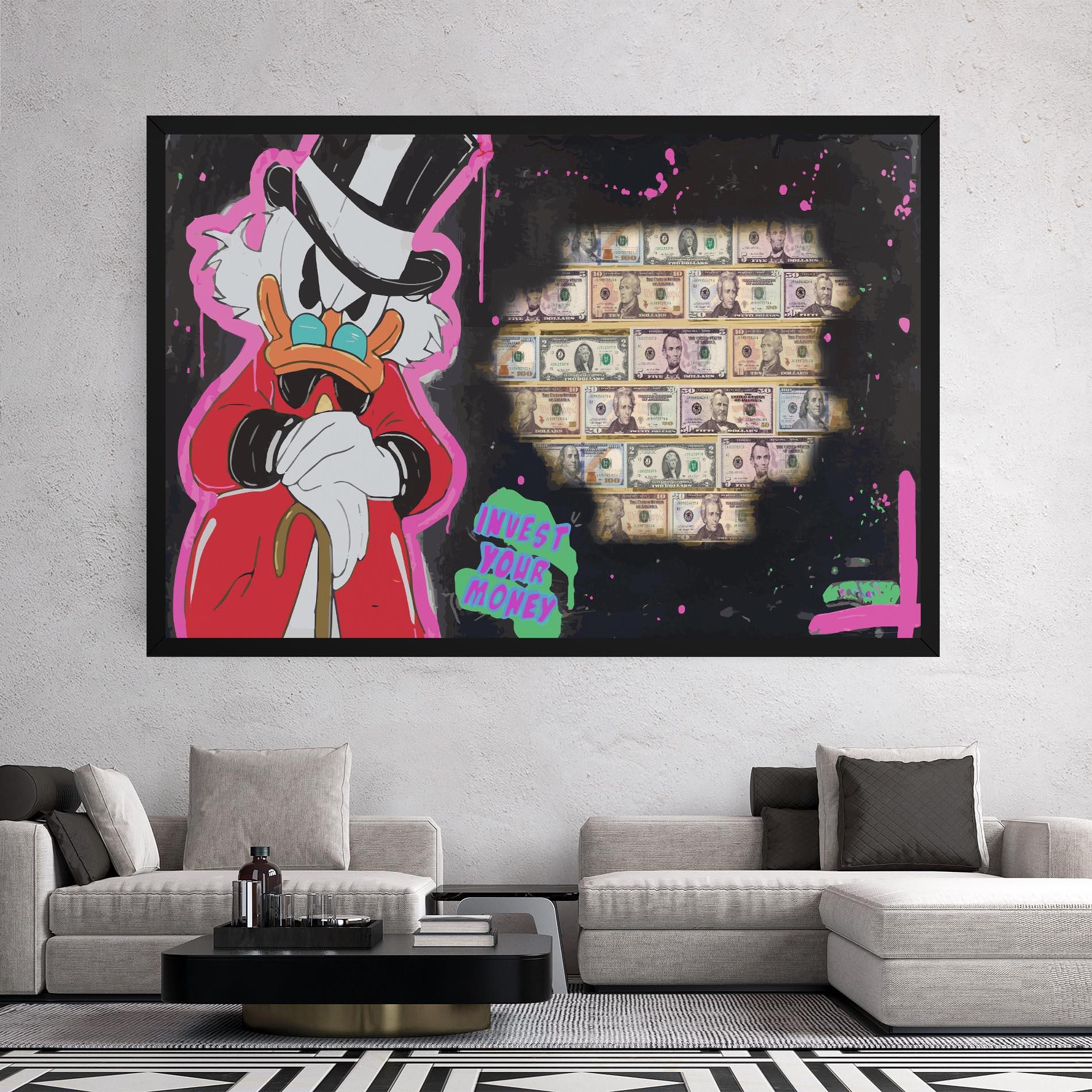 Vászonkép Money Advice mockup 2