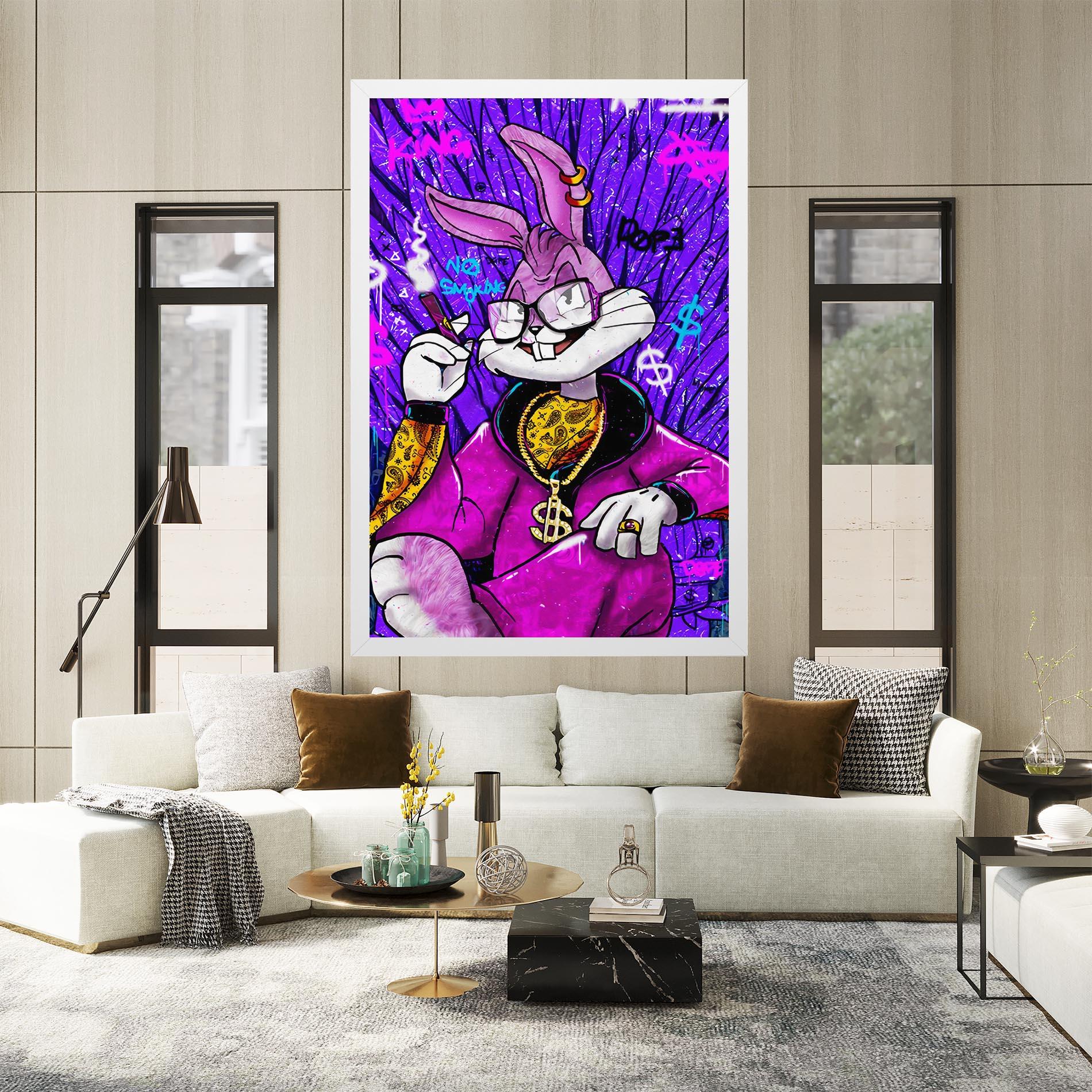 Vászonkép Boss Buny mockup 2