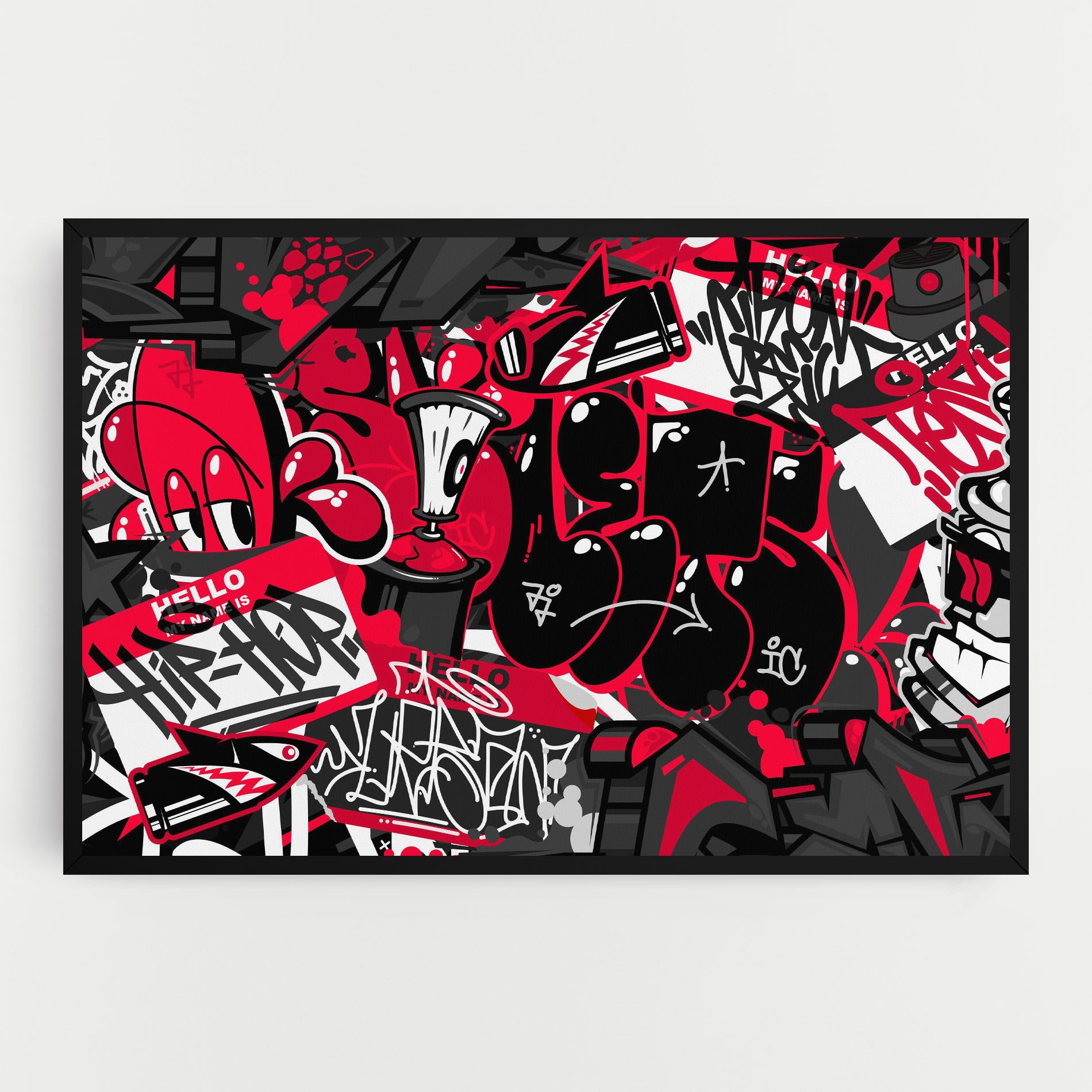 Hip Hop Graffiti mockup 0