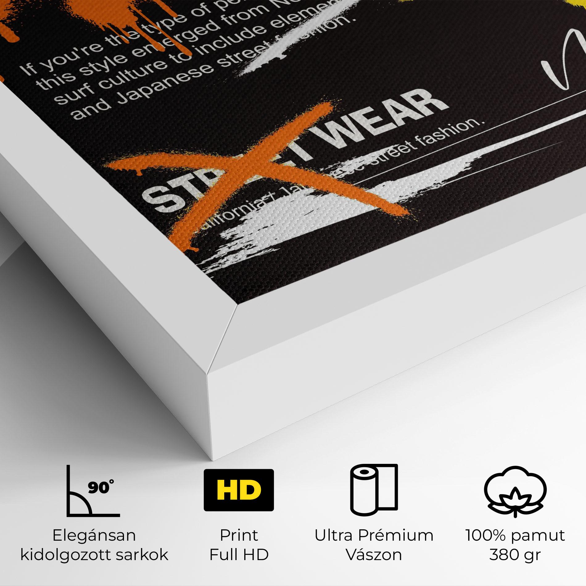 Vászonkép Original Style Graffiti mockup 4