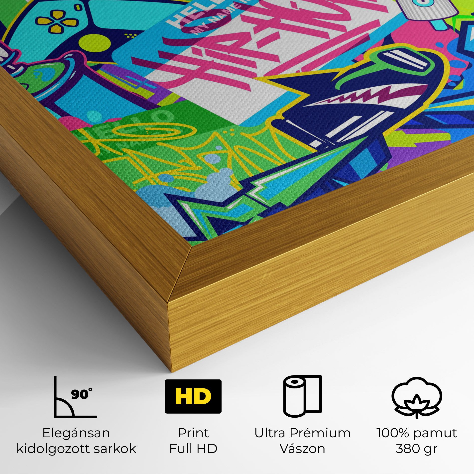 Colorful Hip Hop mockup 4