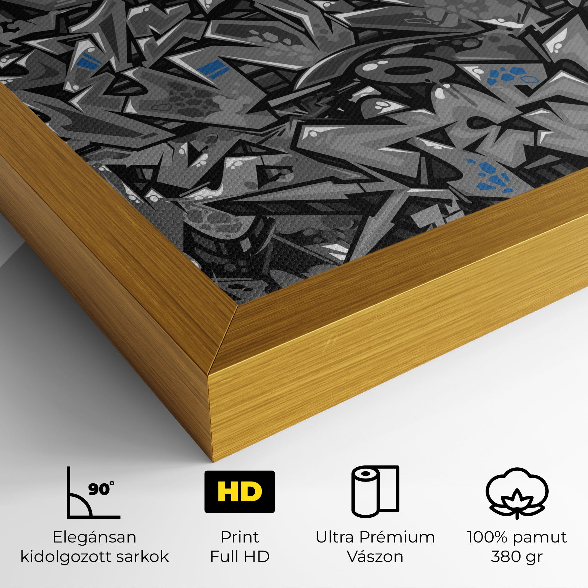 Grey Blue Graffiti mockup 4