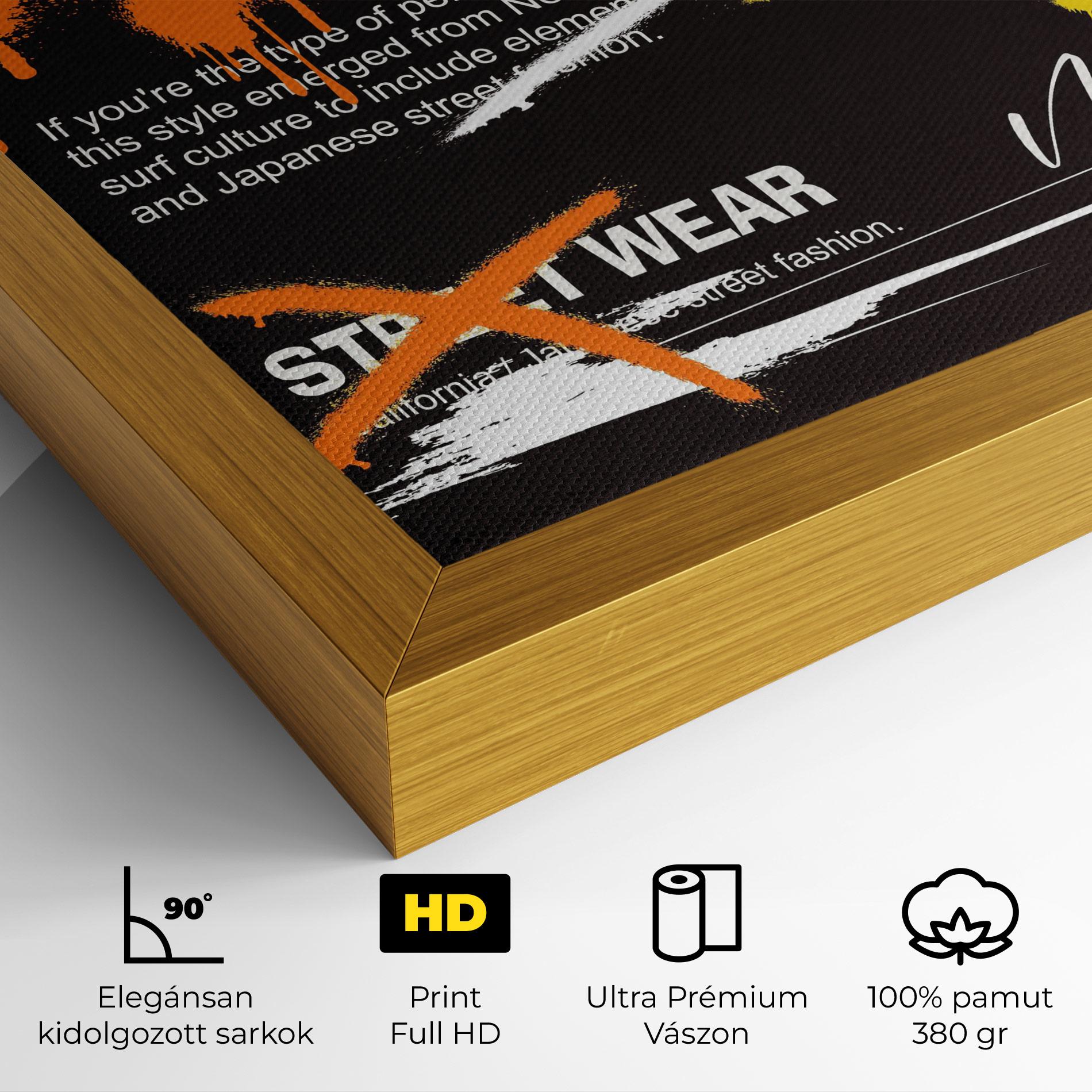 Vászonkép Original Style Graffiti mockup 4