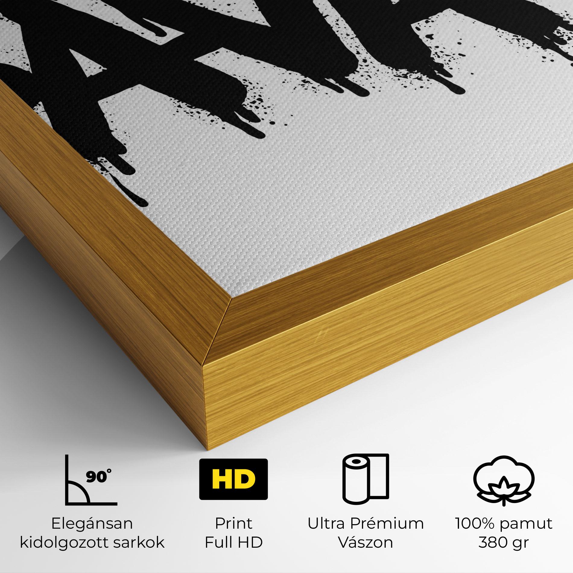 Vászonkép Savage Graffiti Spray mockup 4