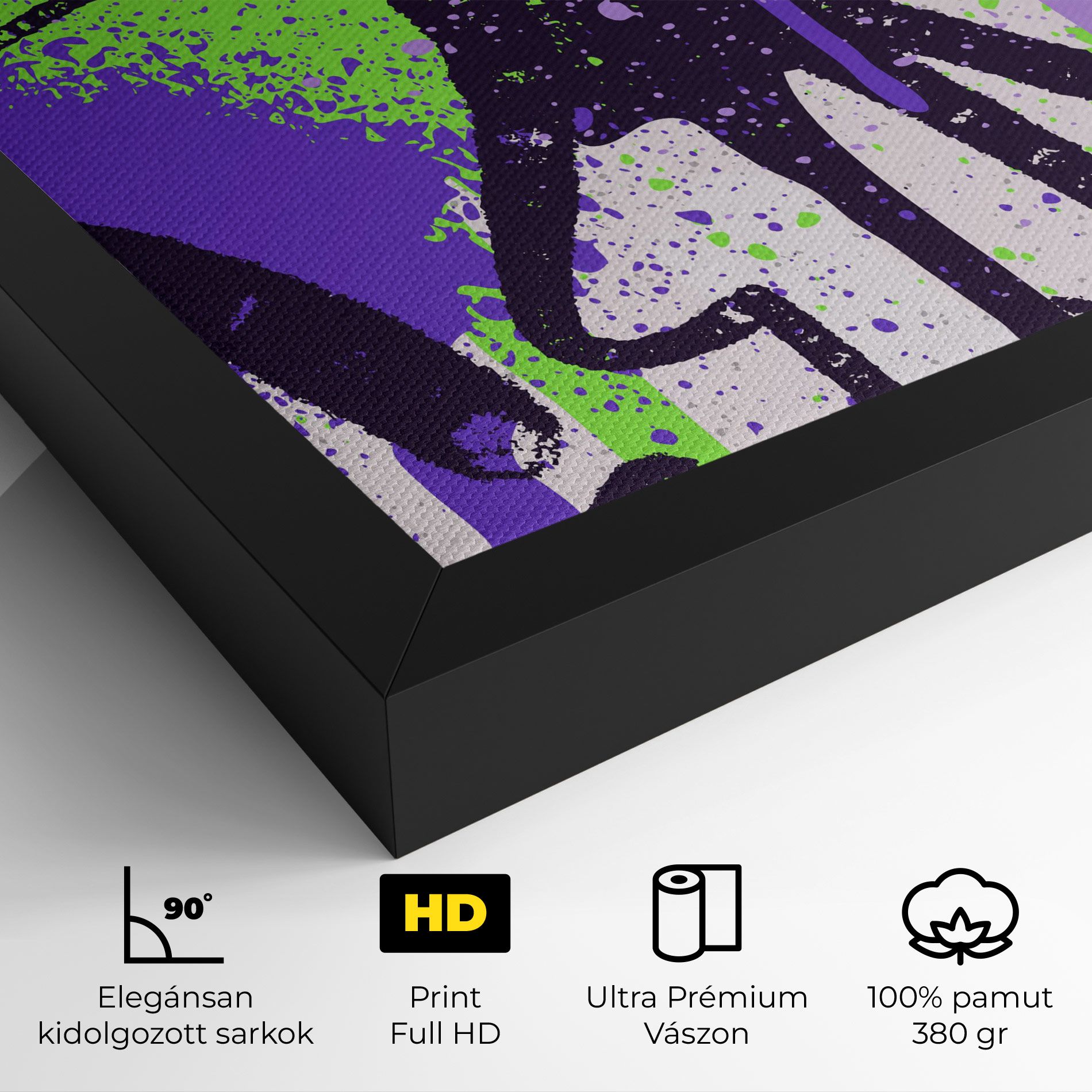 Green Purple Graffiti mockup 4
