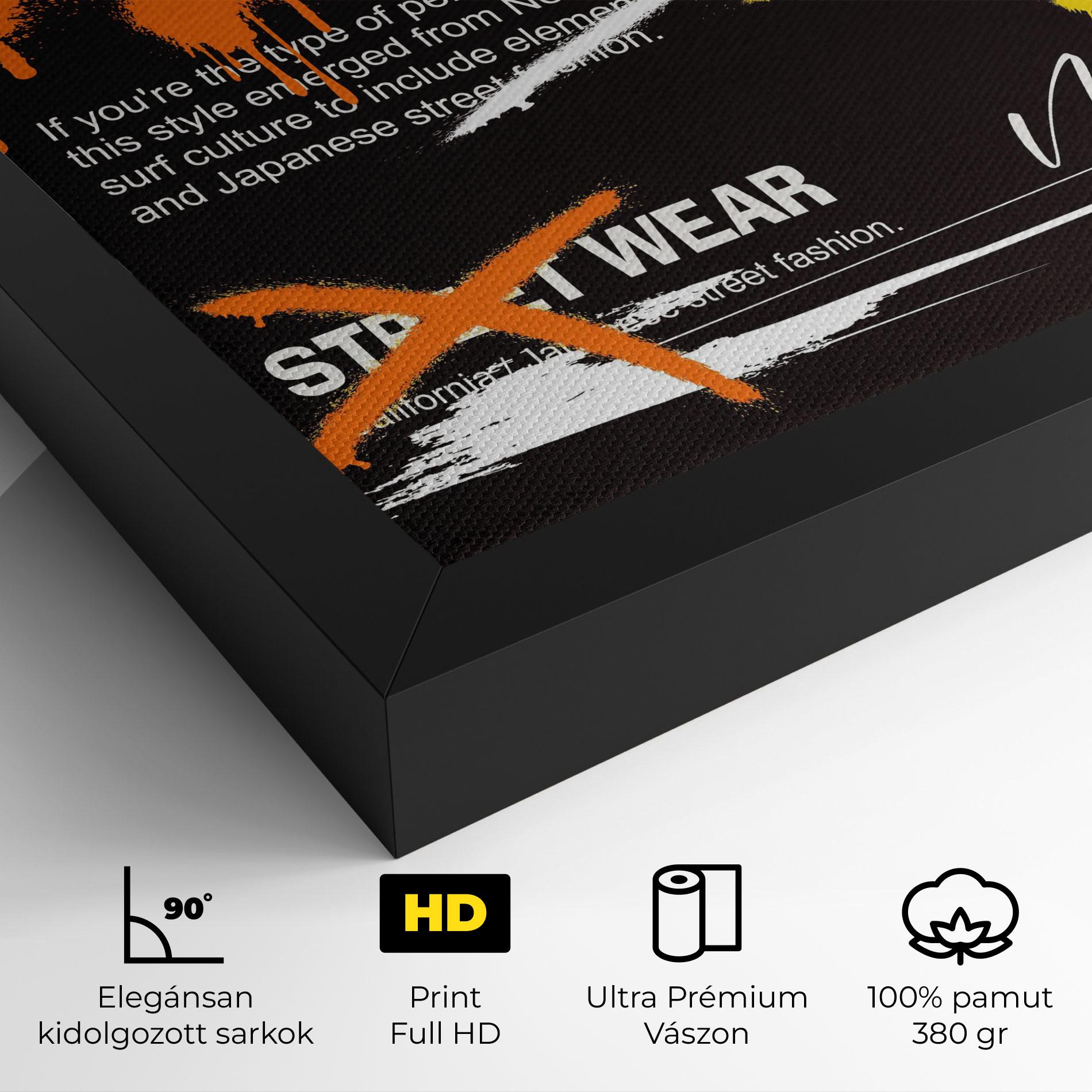 Vászonkép Original Style Graffiti mockup 4