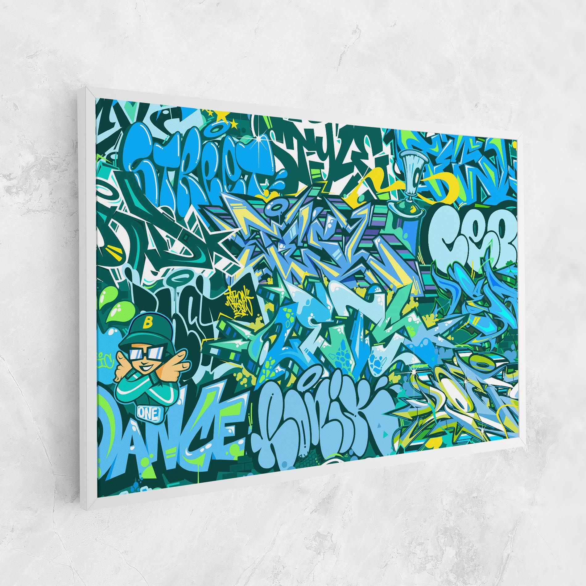 Be One Graffiti mockup 1