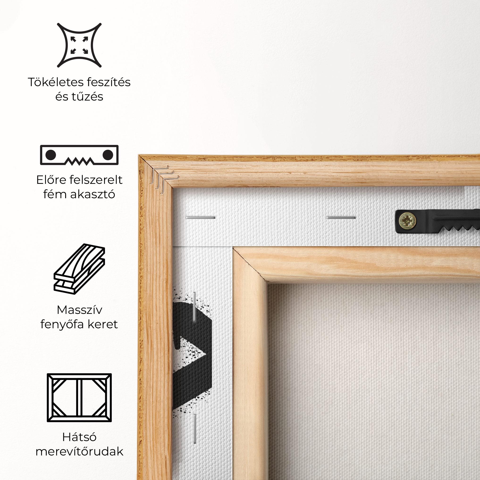 Vászonkép Grafiti X Spray mockup 5