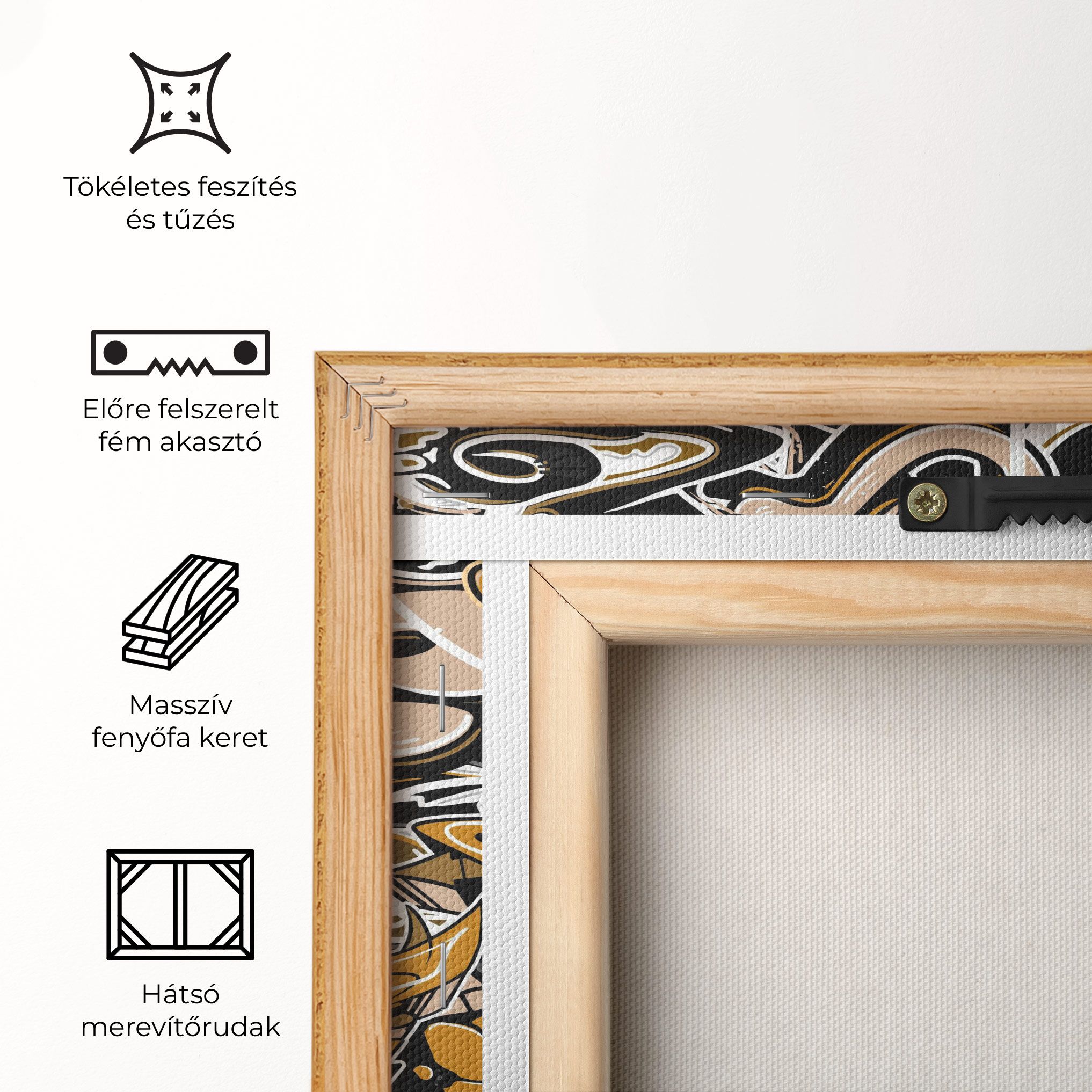 Yellow White Graffiti mockup 5