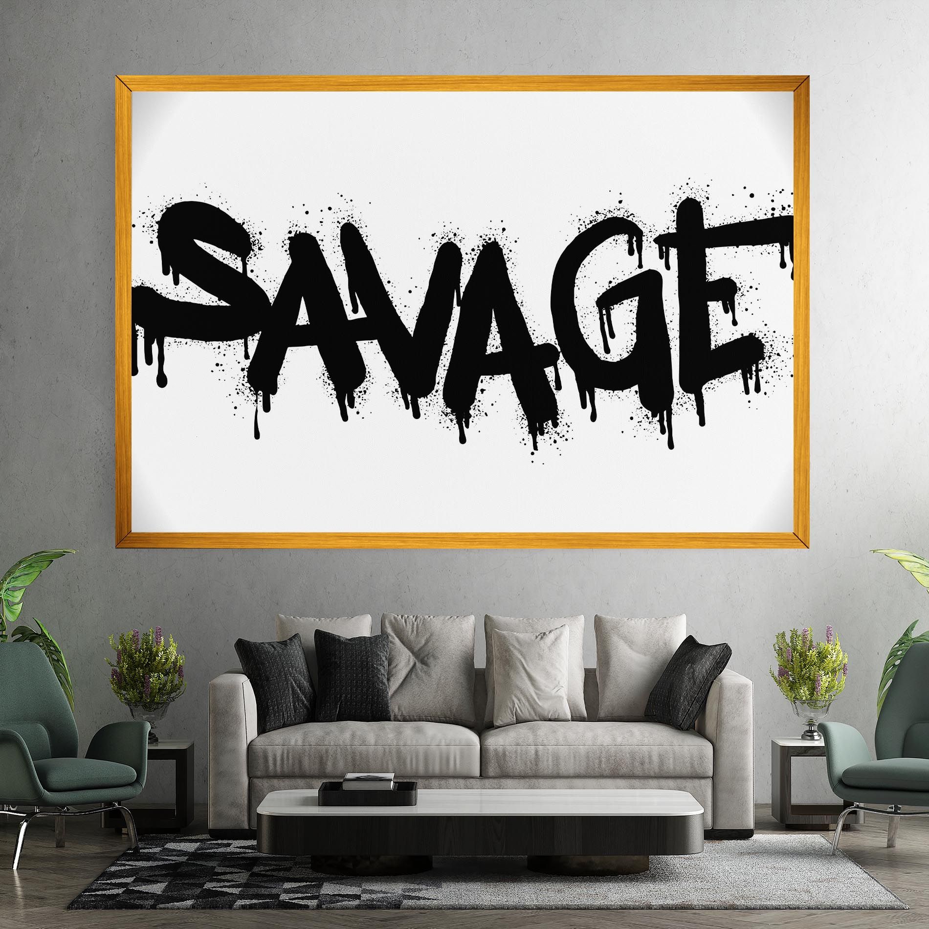Savage Graffiti Spray mockup 7