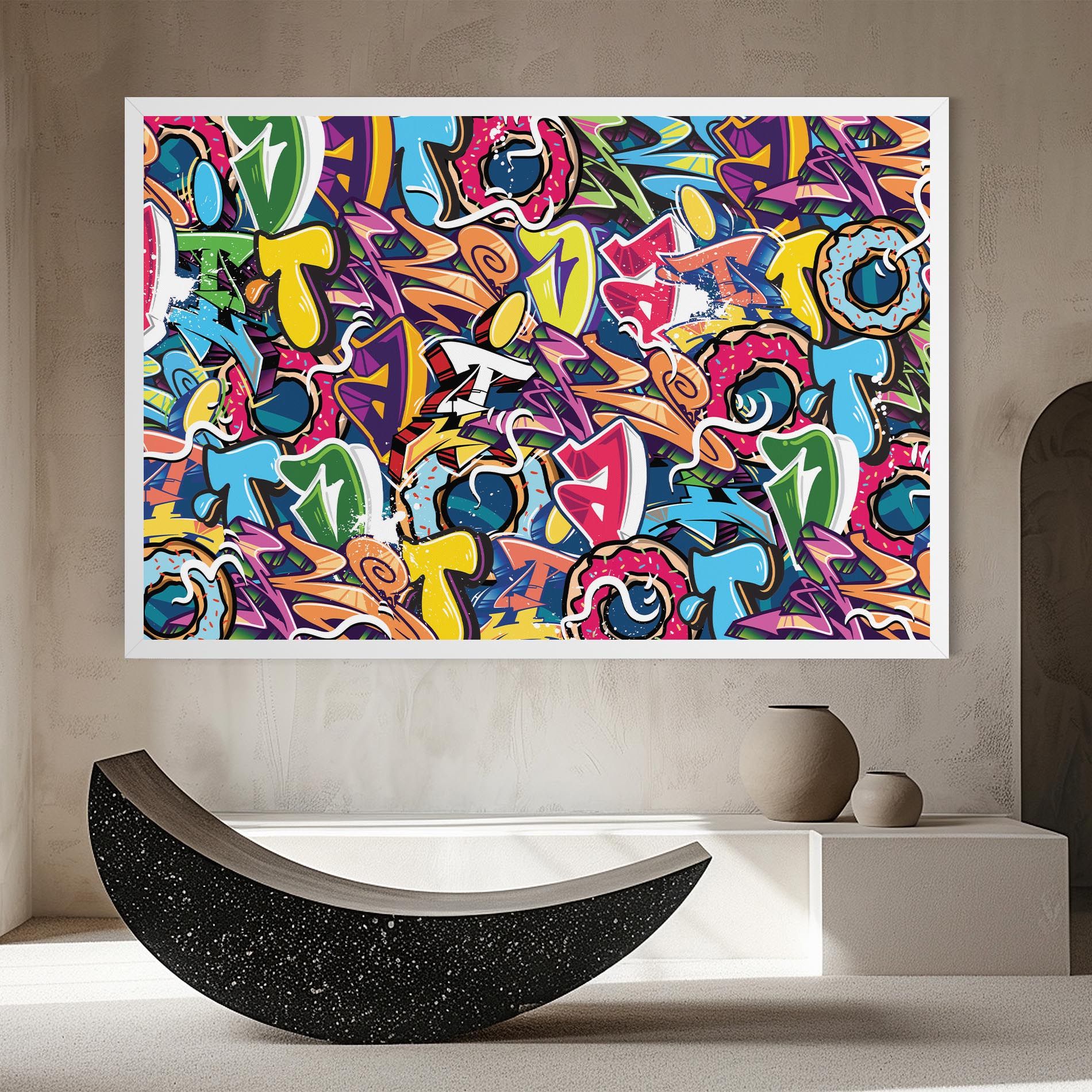 Graffiti Letters mockup 8