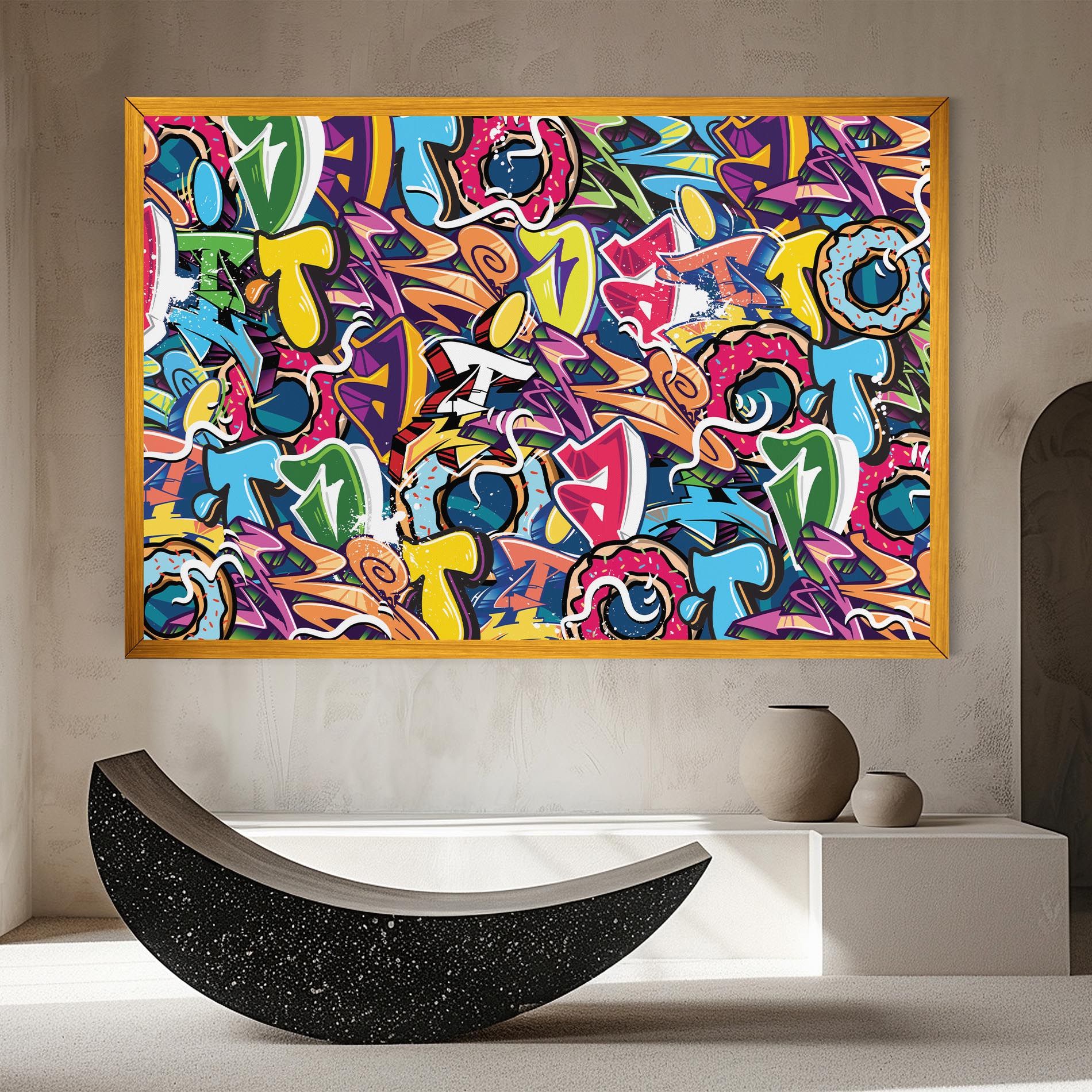 Graffiti Letters mockup 8