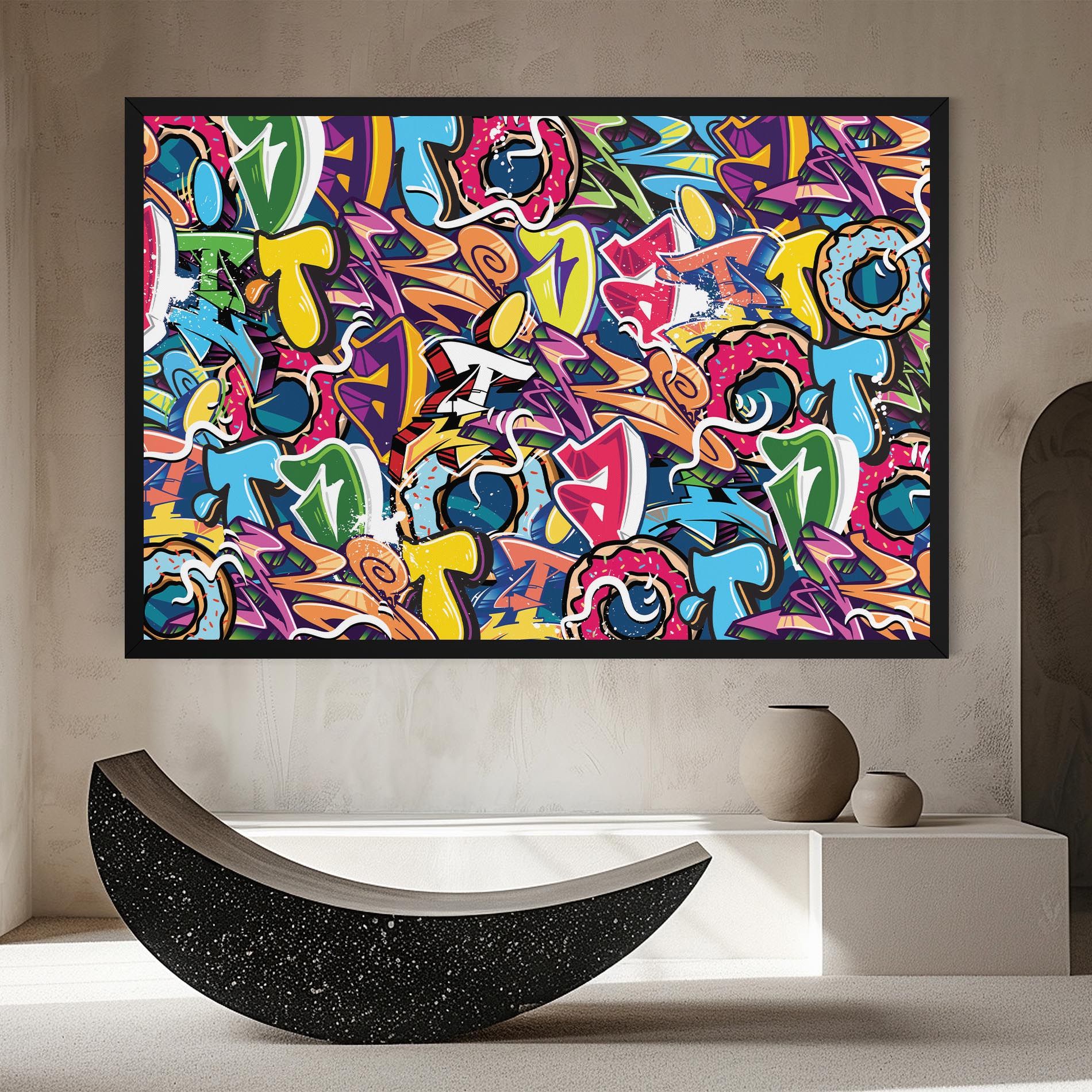 Graffiti Letters mockup 8