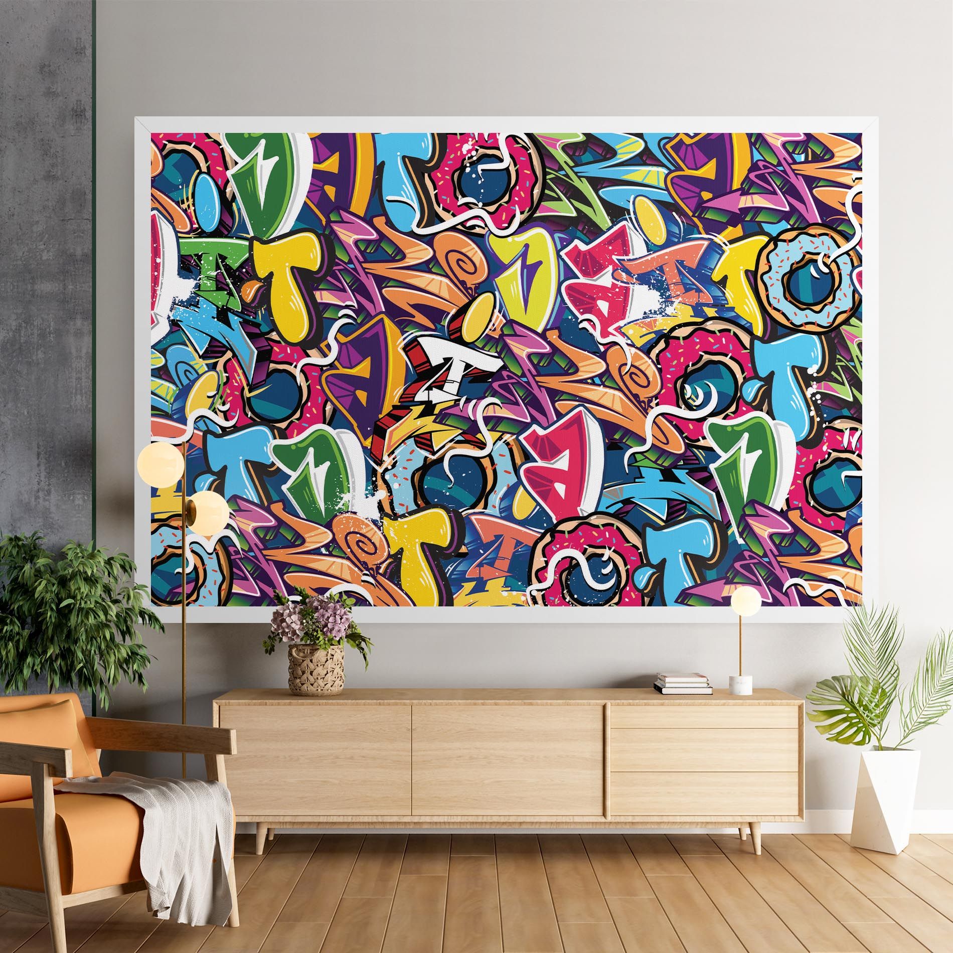 Graffiti Letters mockup 9