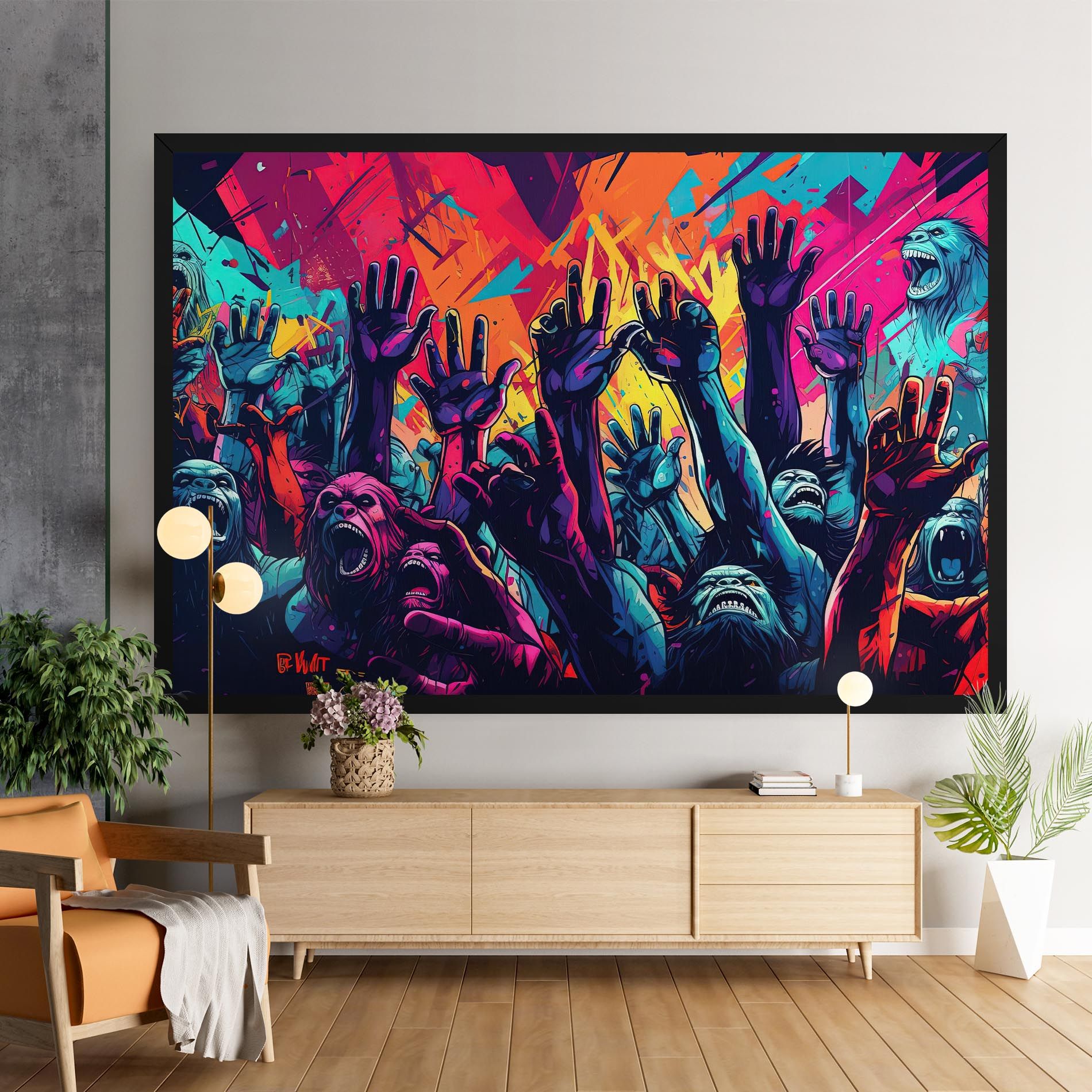 Graffiti Animals mockup 9