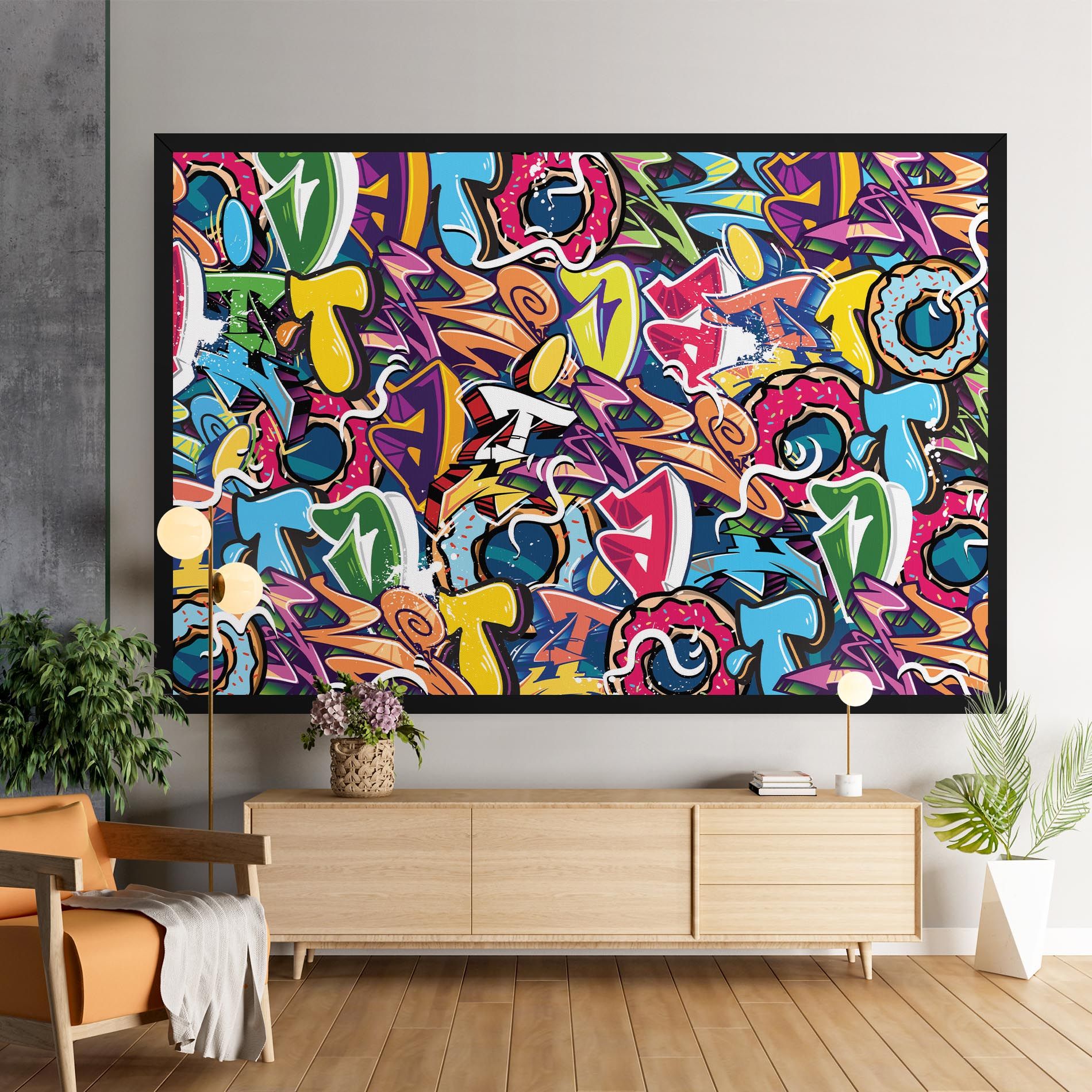 Graffiti Letters mockup 9