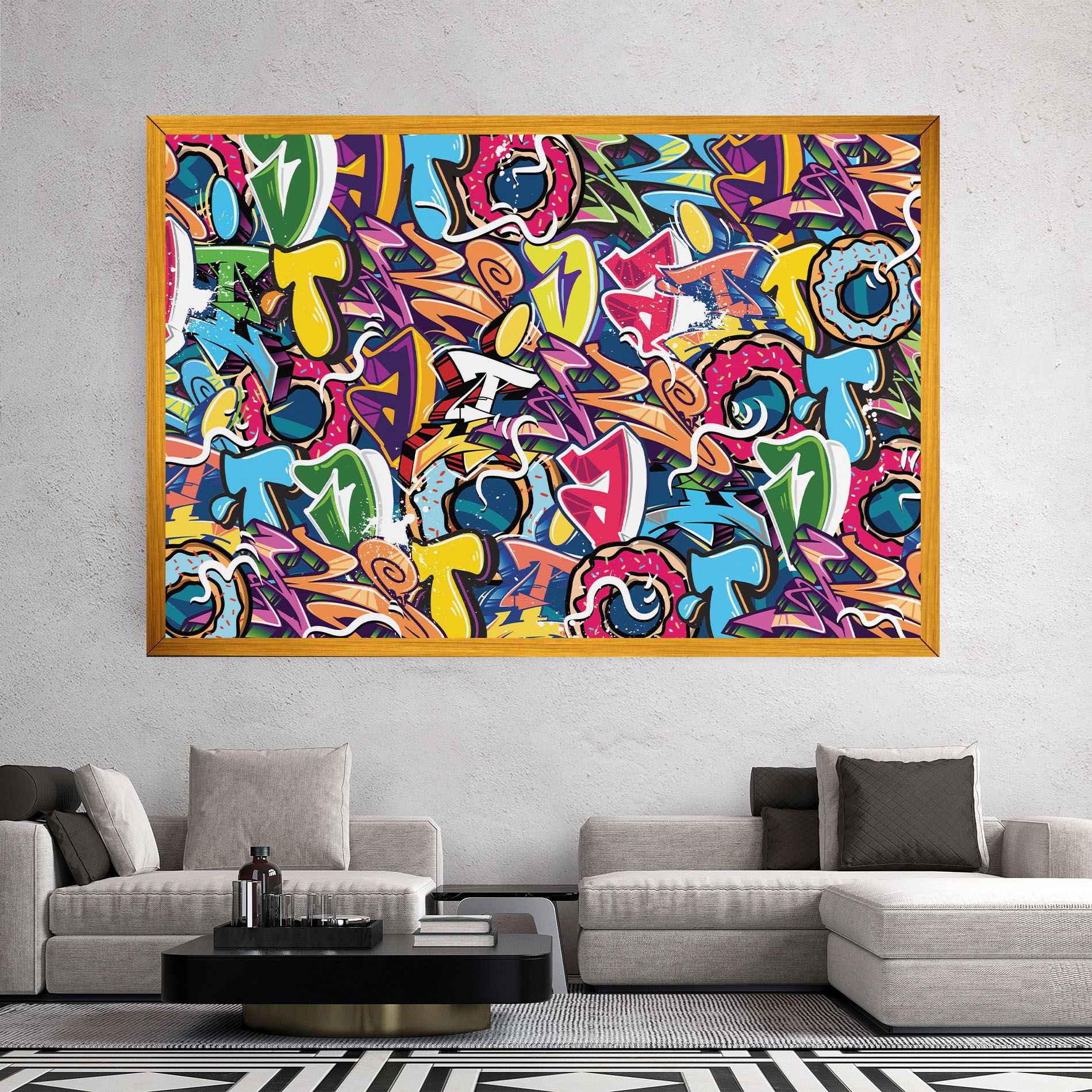 Graffiti Letters mockup 2