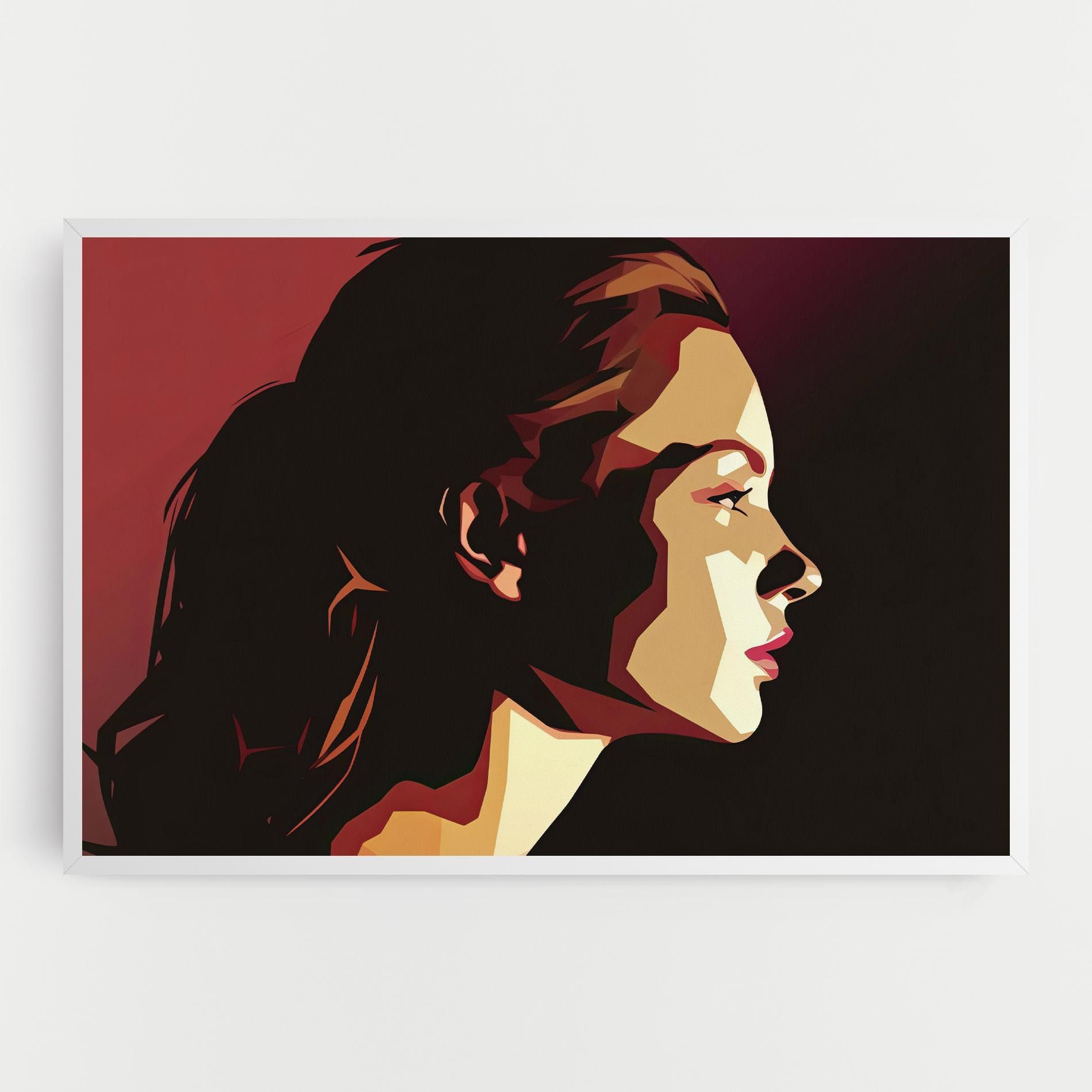 Cream Red Pop Art mockup 0