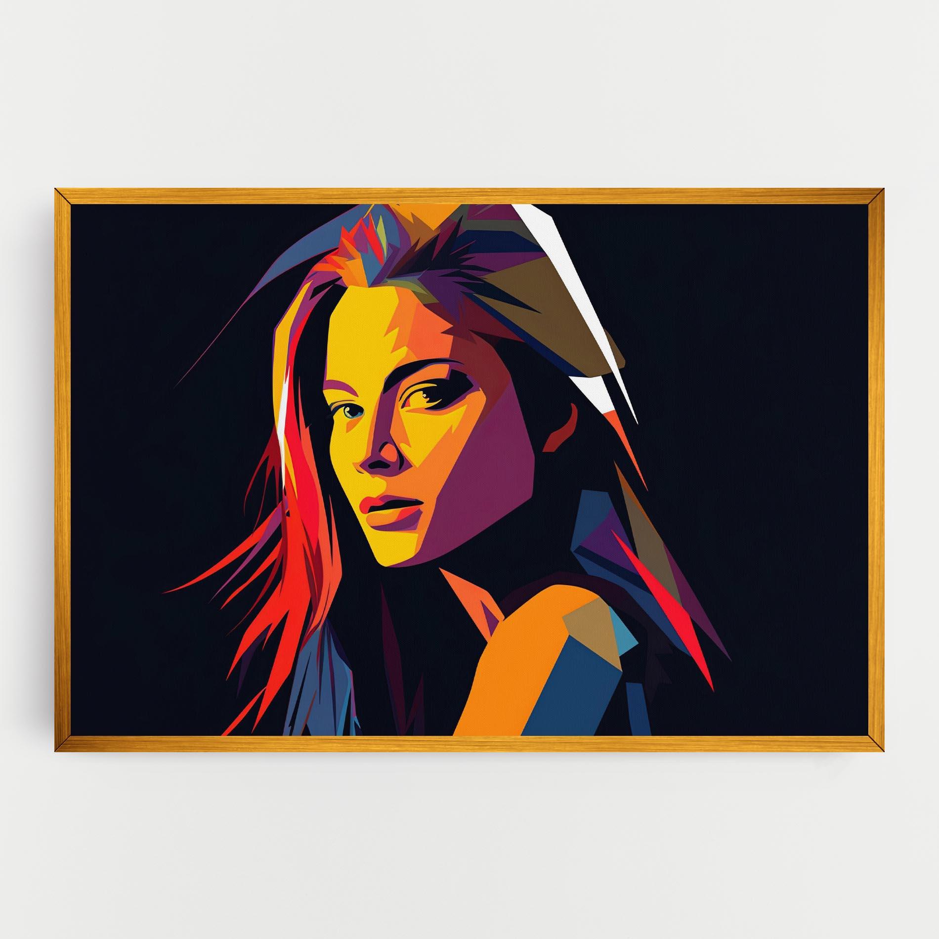 Vászonkép Orange Pop Light mockup 0