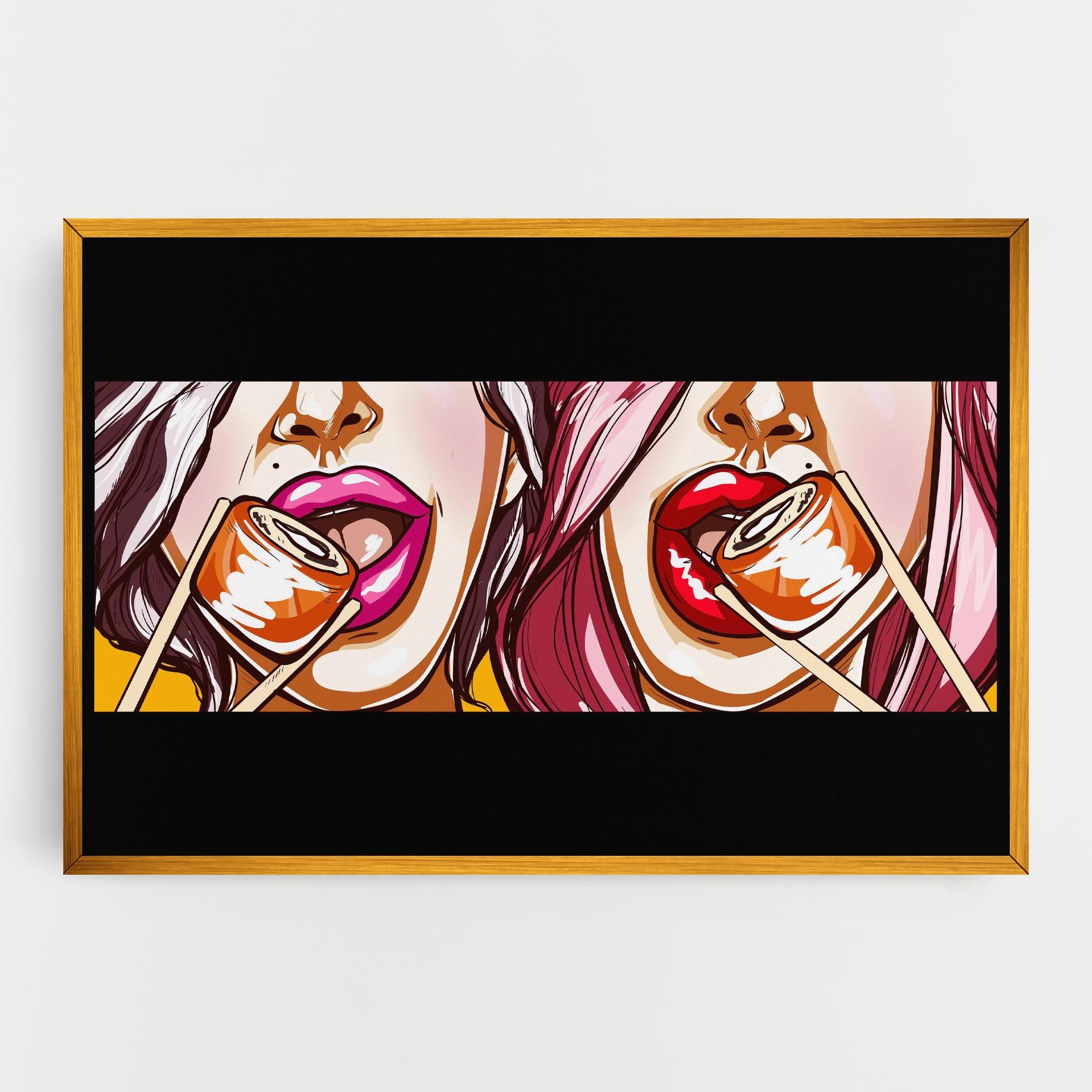 Pop Art Sushi mockup 0