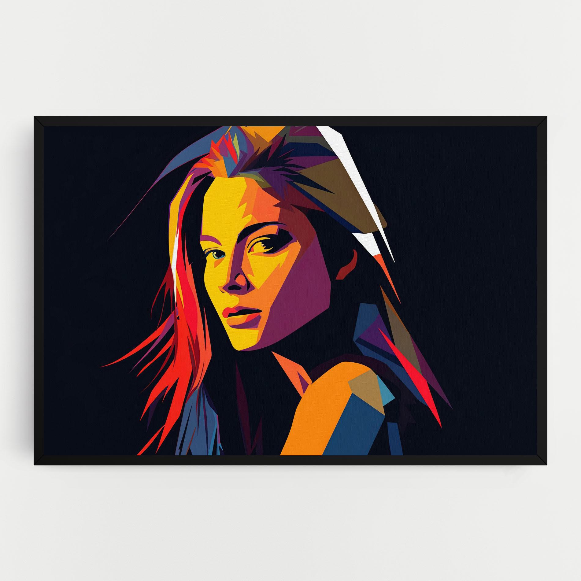 Vászonkép Orange Pop Light mockup 0