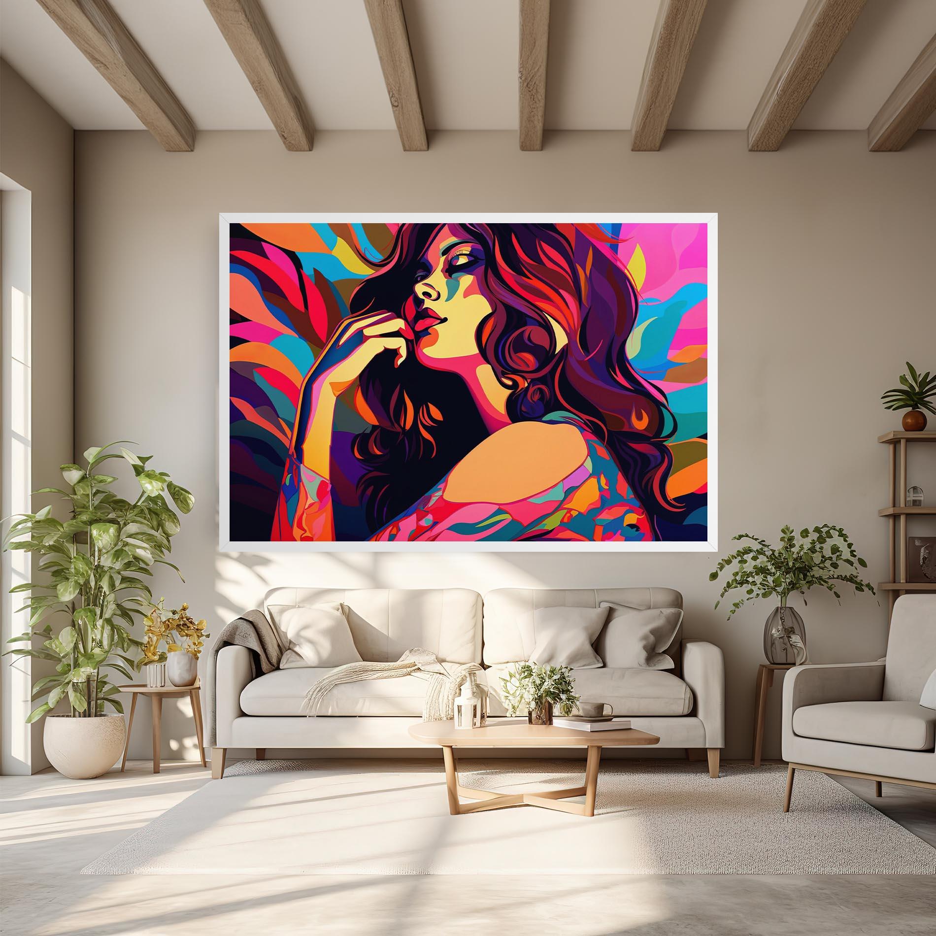 Vászonkép Pop Color Mix mockup 6