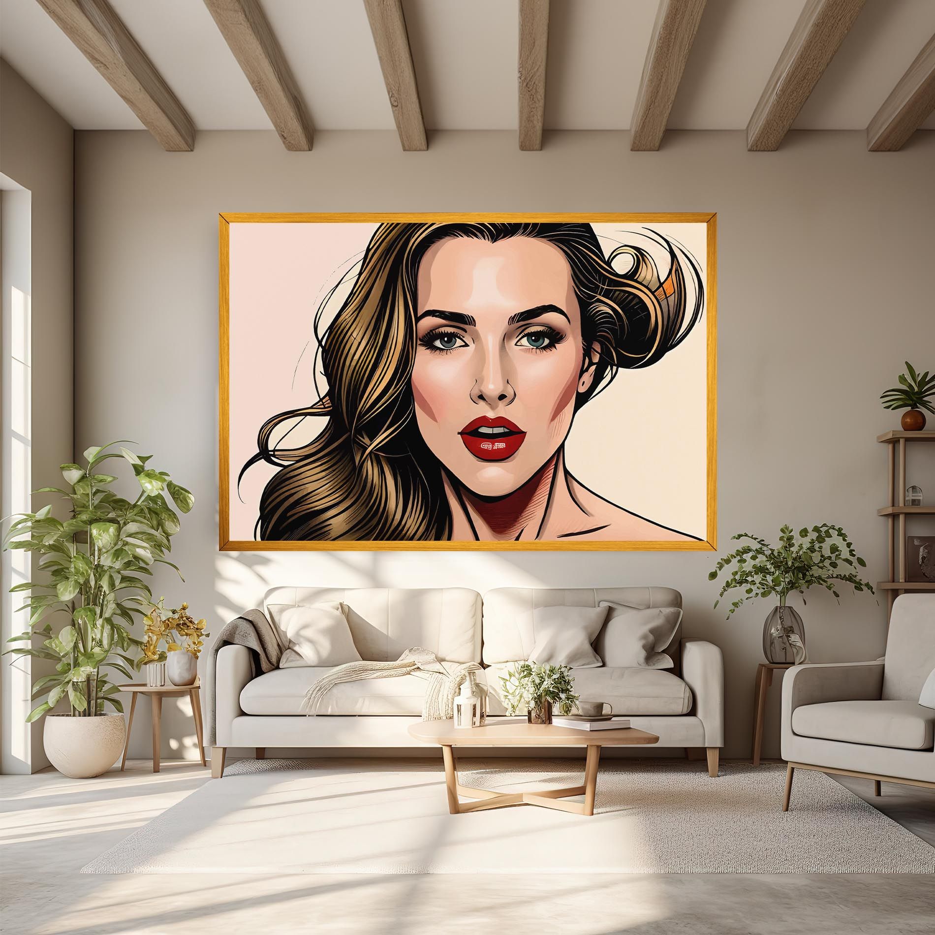 Red Pop Lips mockup 6