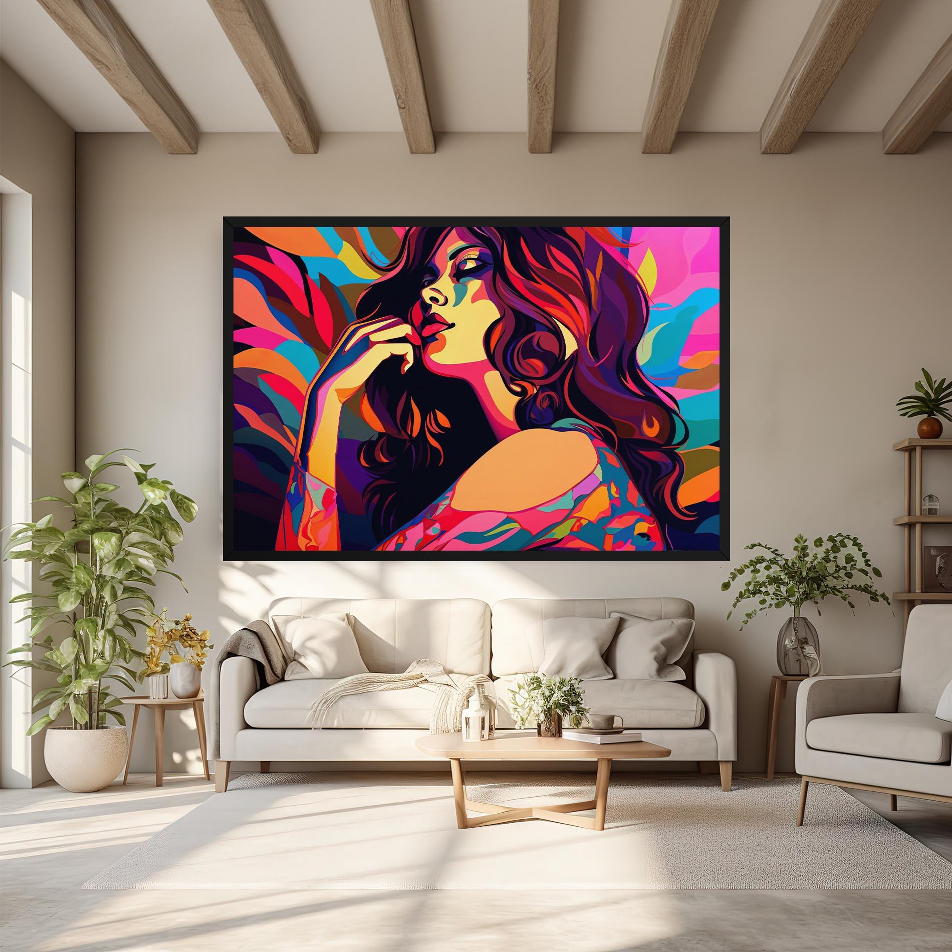 Vászonkép Pop Color Mix mockup 6