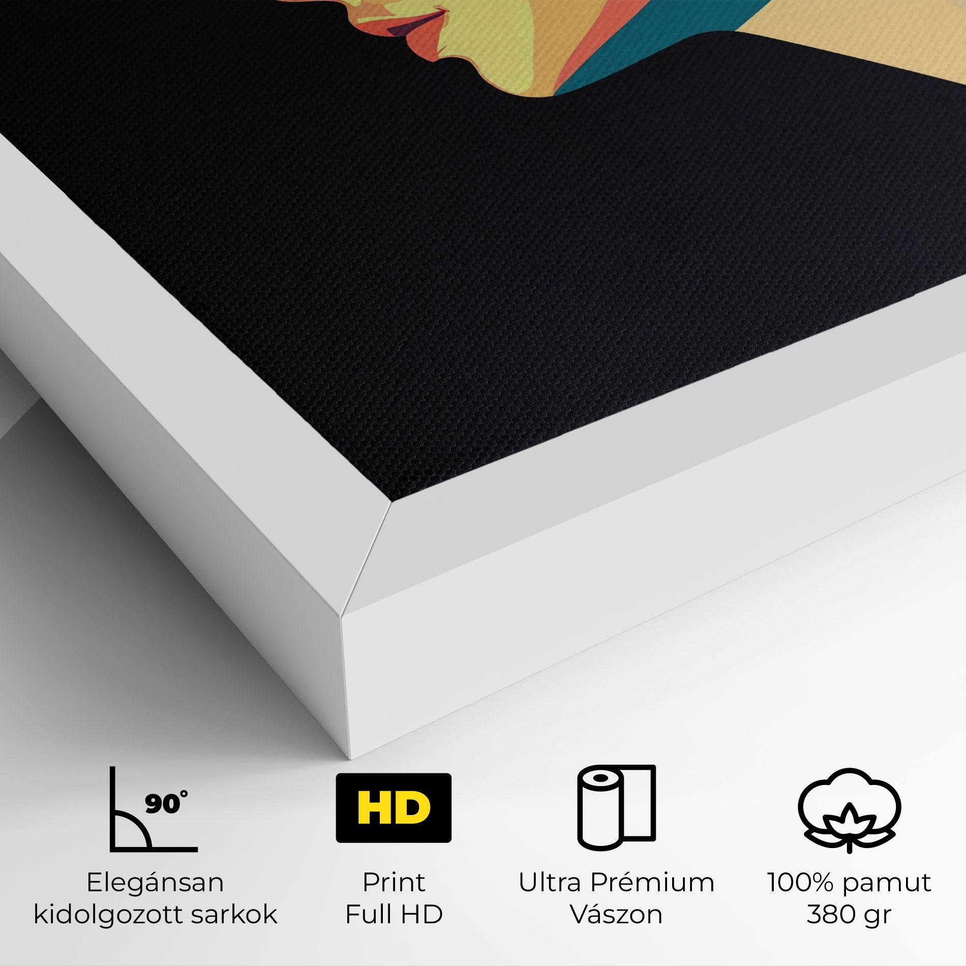 Vászonkép Worm Pop Light mockup 4