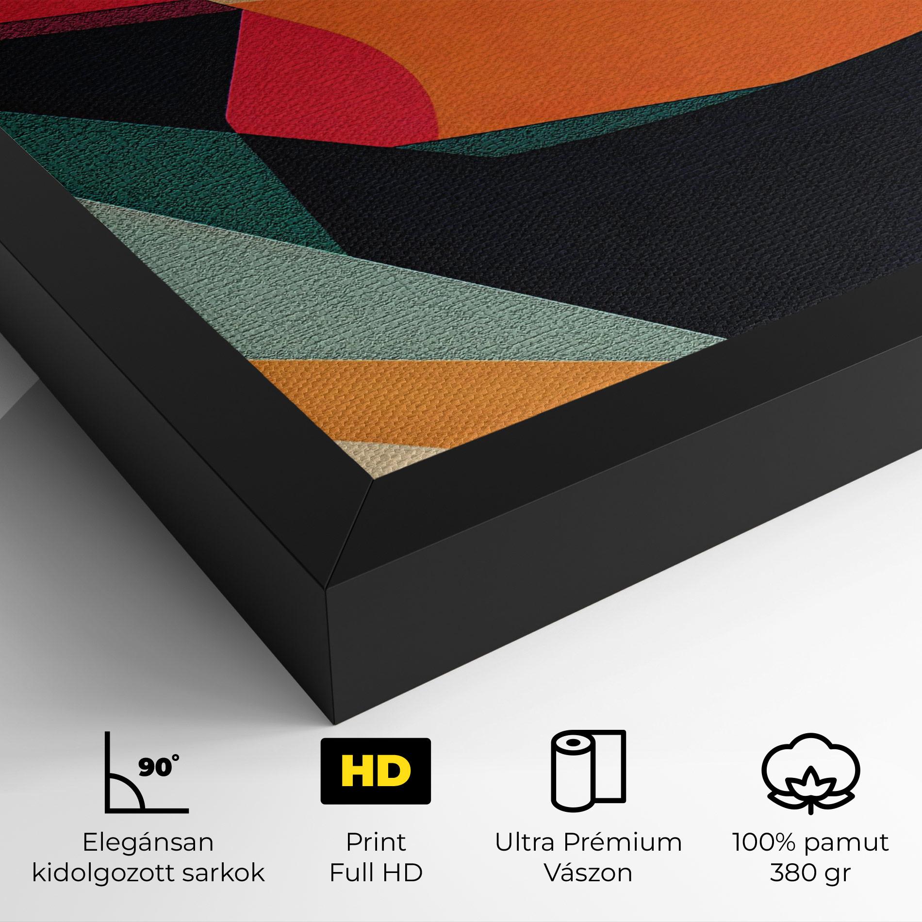 Vászonkép Pop Art Lips mockup 4