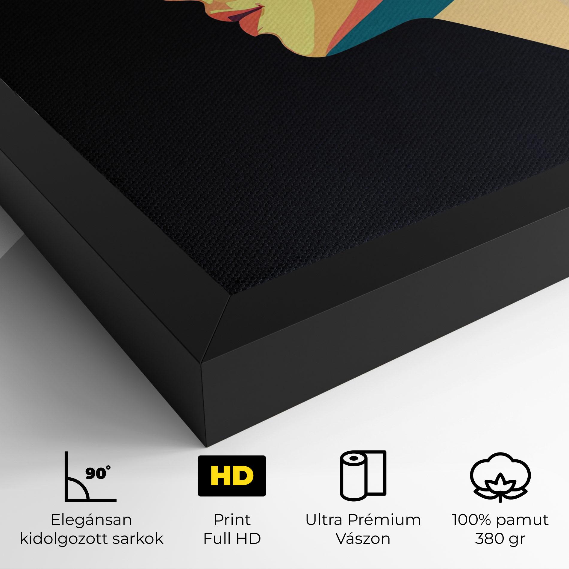 Vászonkép Worm Pop Light mockup 4