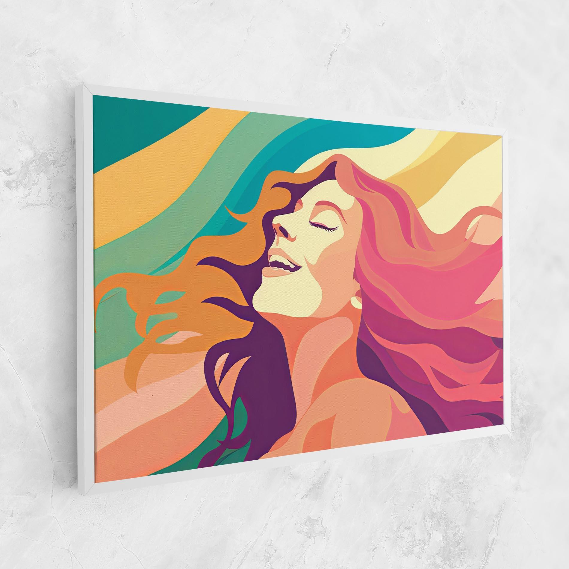 Vászonkép Pink Pop Hair mockup 1