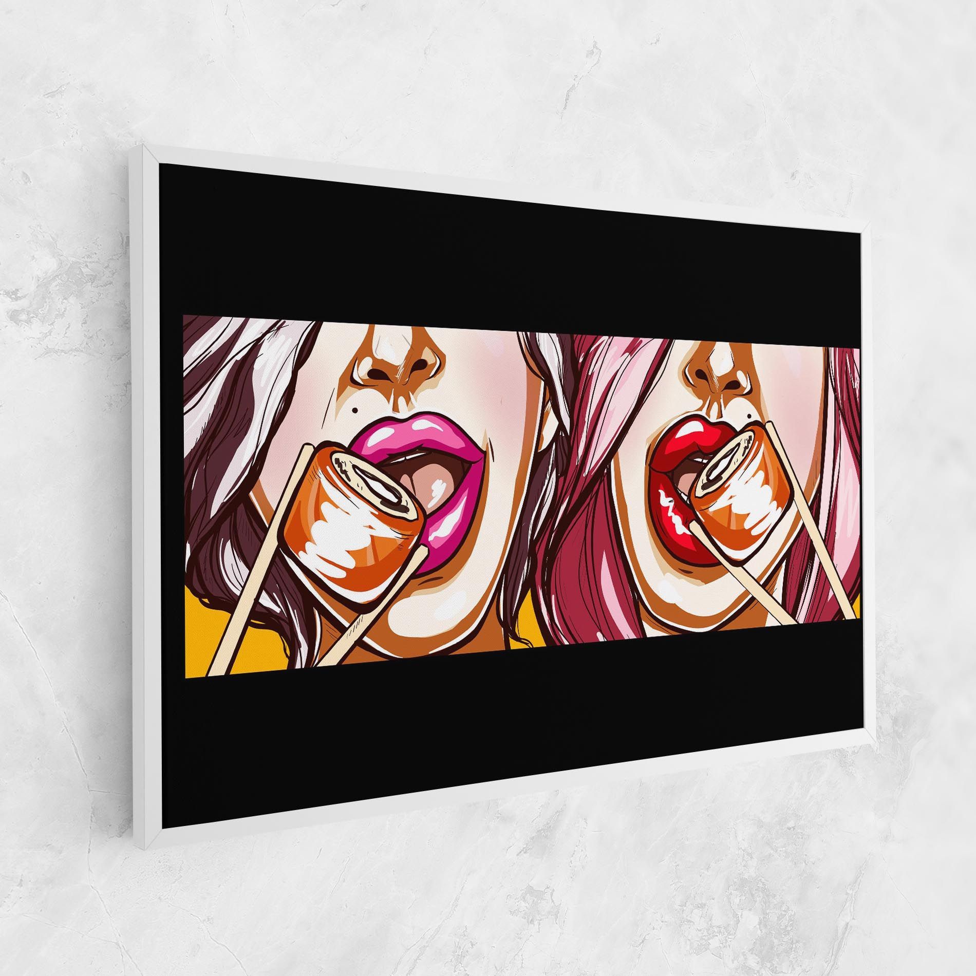 Pop Art Sushi mockup 1