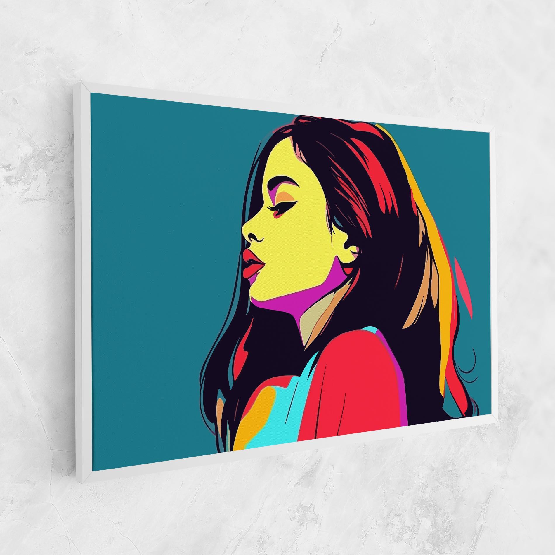 Vászonkép Pop Art Woman mockup 1