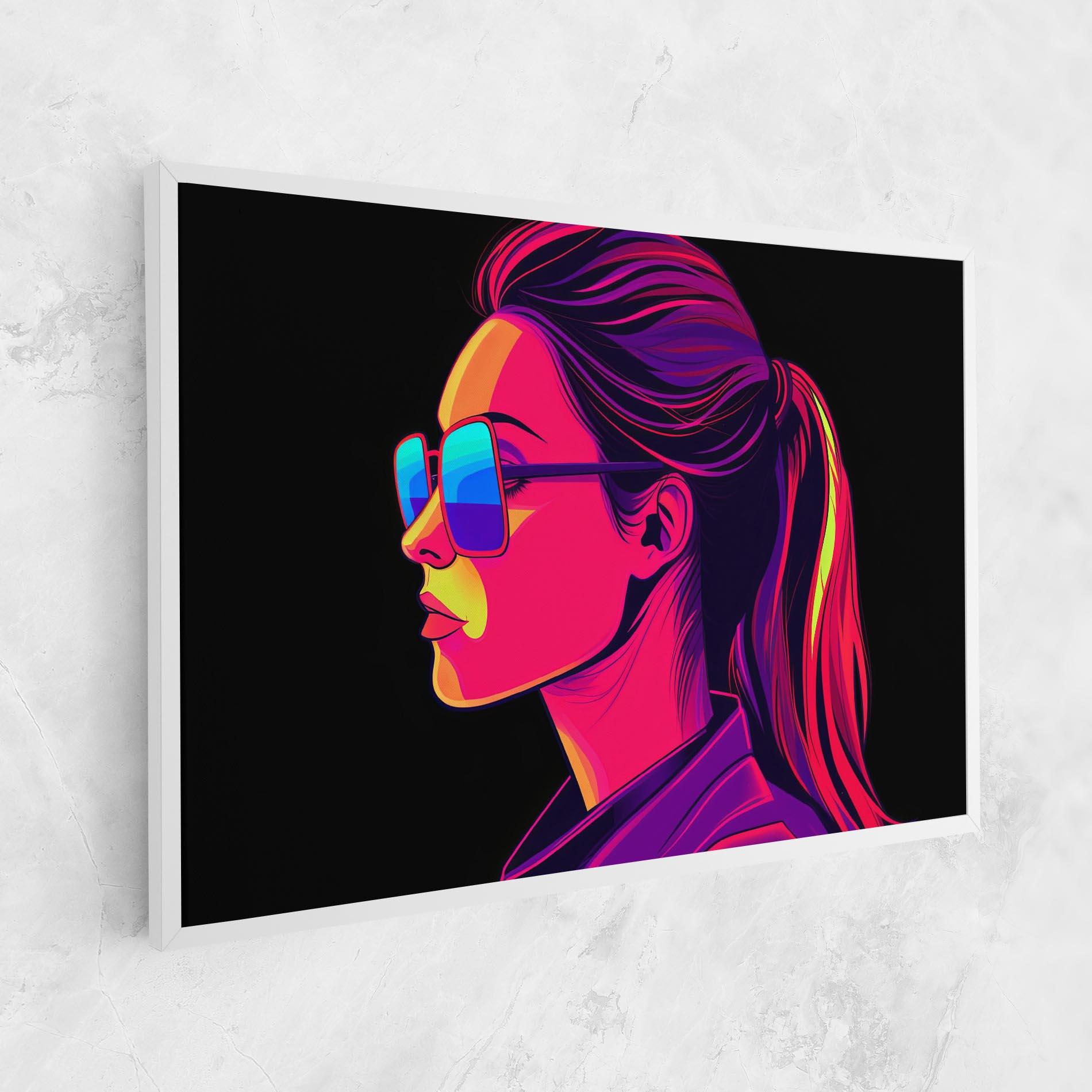 Vászonkép Purple Pop Hair mockup 1