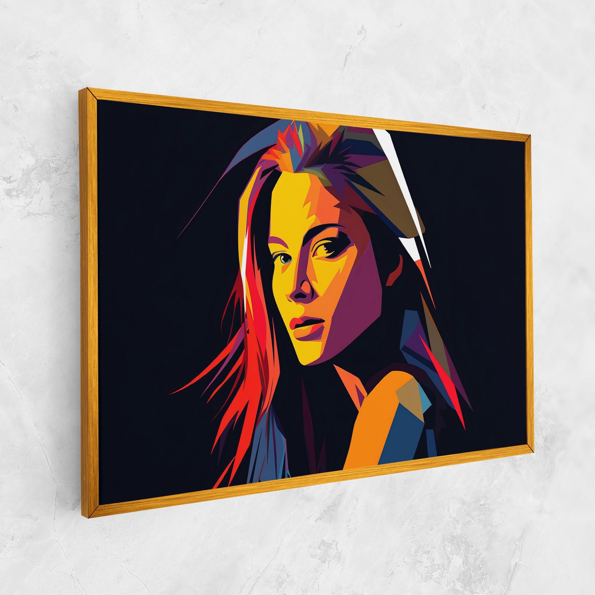 Vászonkép Orange Pop Light mockup 1