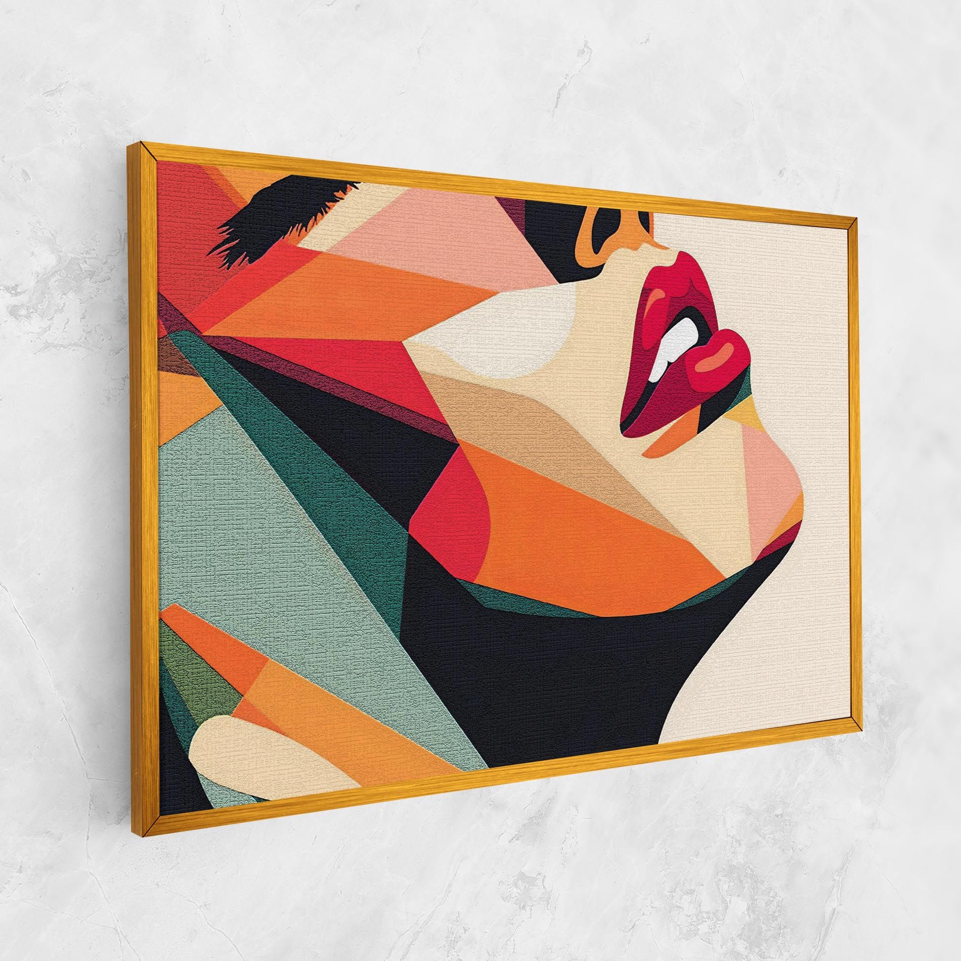 Pop Art Lips mockup 1
