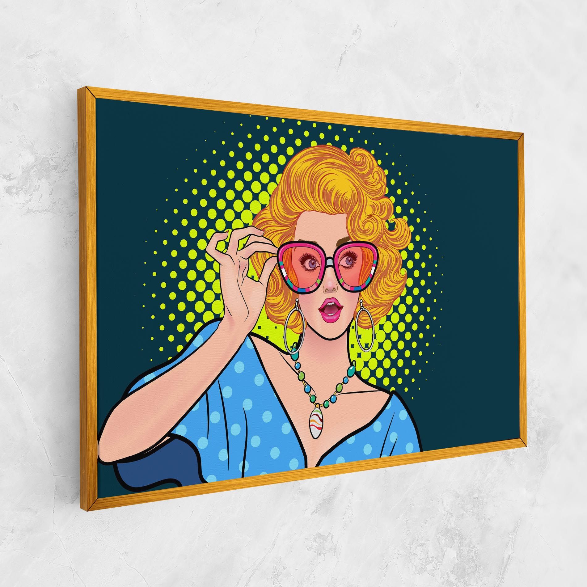 Pop Glasses Lady mockup 1