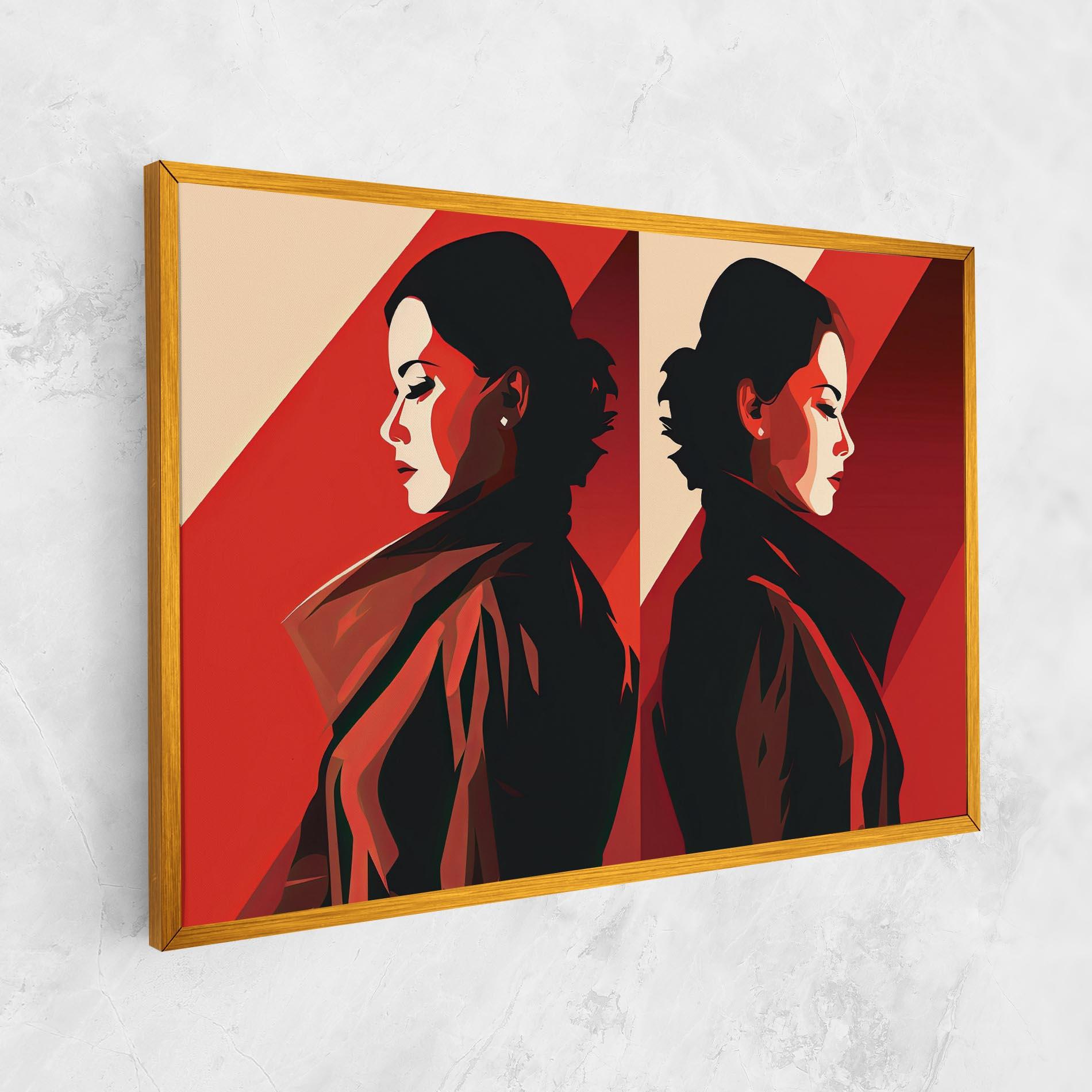 Vászonkép Pop Outfit Lady mockup 1