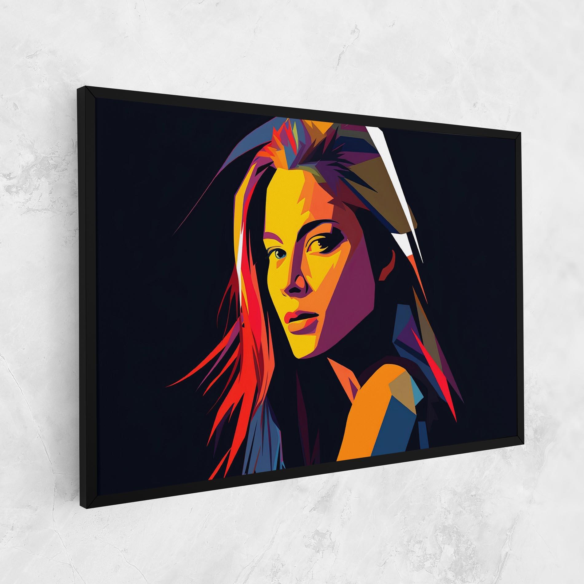 Vászonkép Orange Pop Light mockup 1