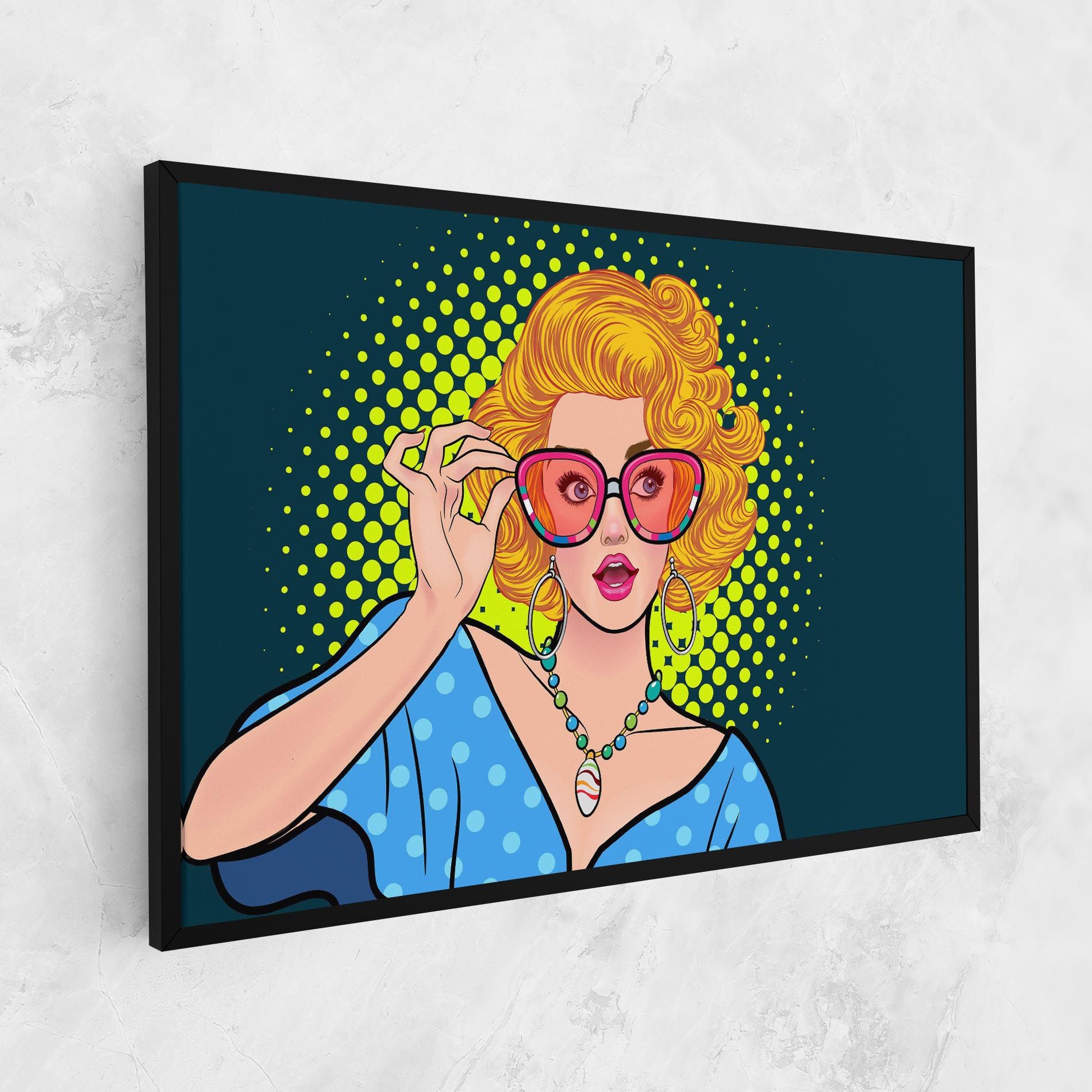 Pop Glasses Lady mockup 1