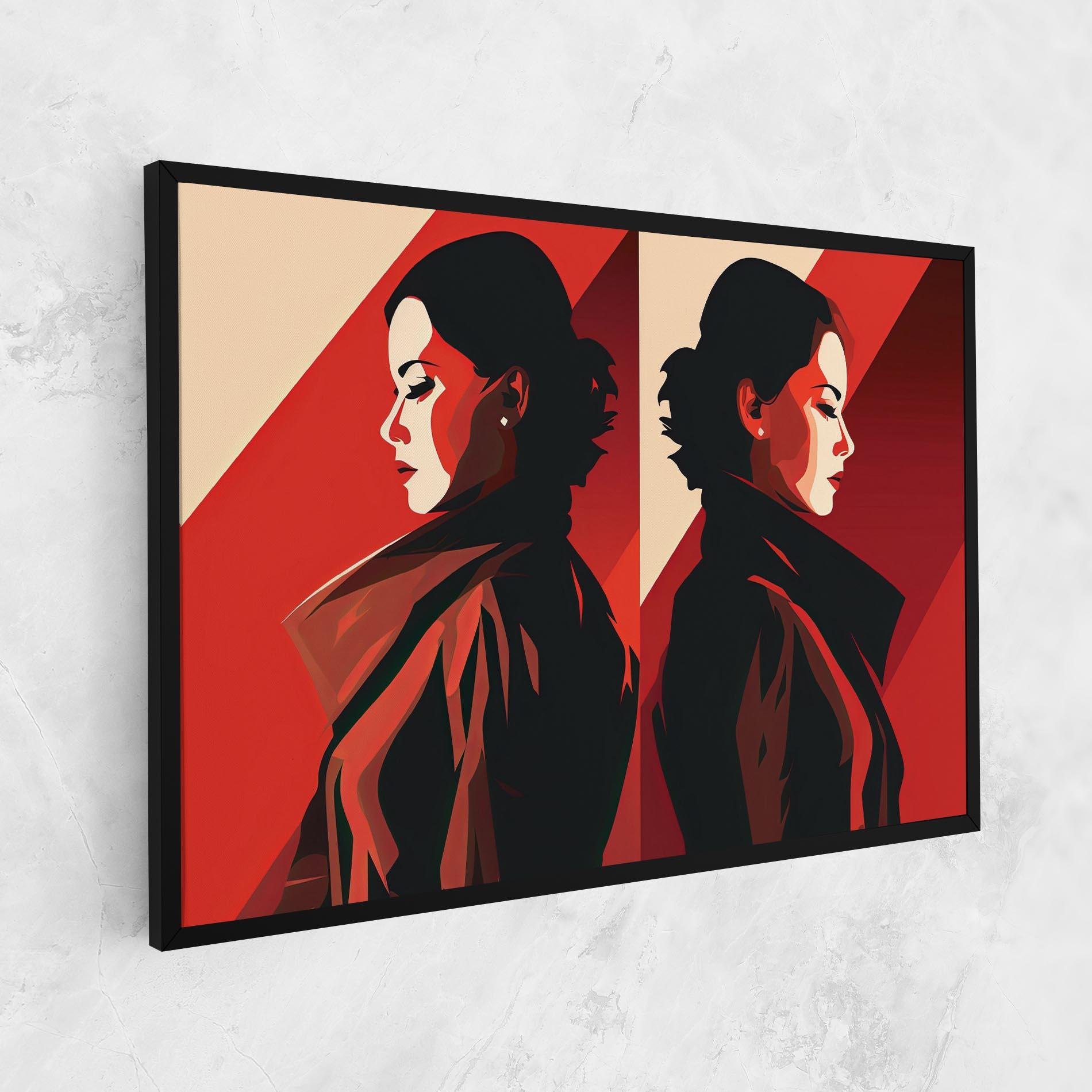 Vászonkép Pop Outfit Lady mockup 1