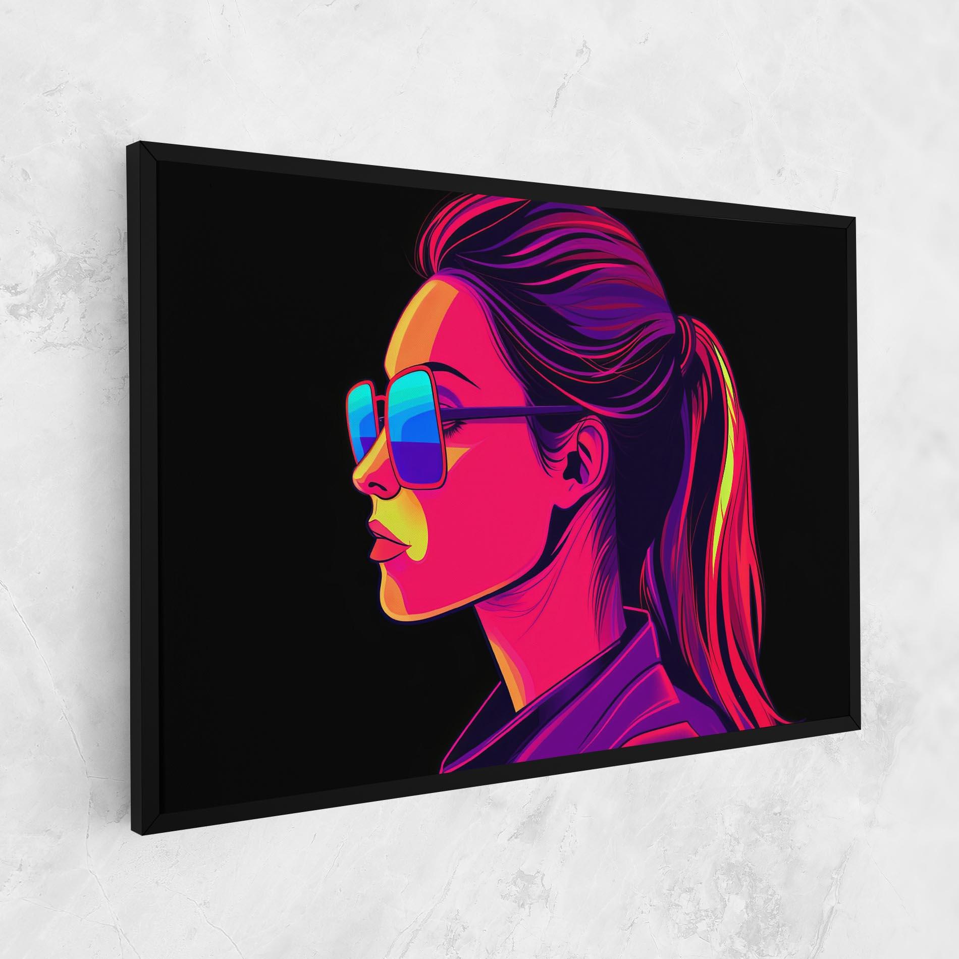 Vászonkép Purple Pop Hair mockup 1