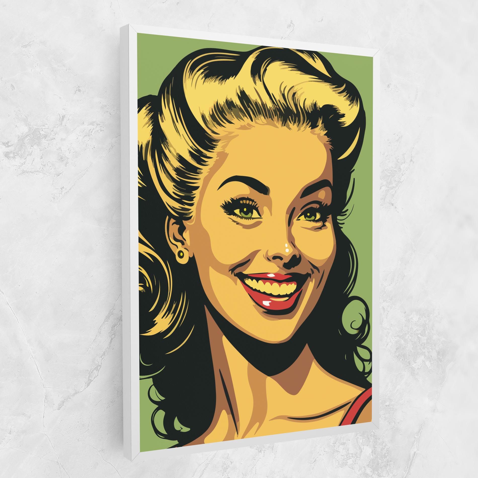 Green Light Pop Lady mockup 1